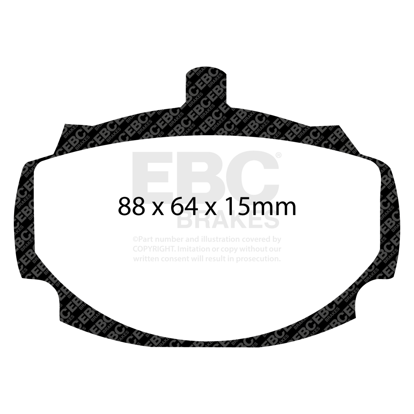 Plaquettes EBC Ultimax DP107