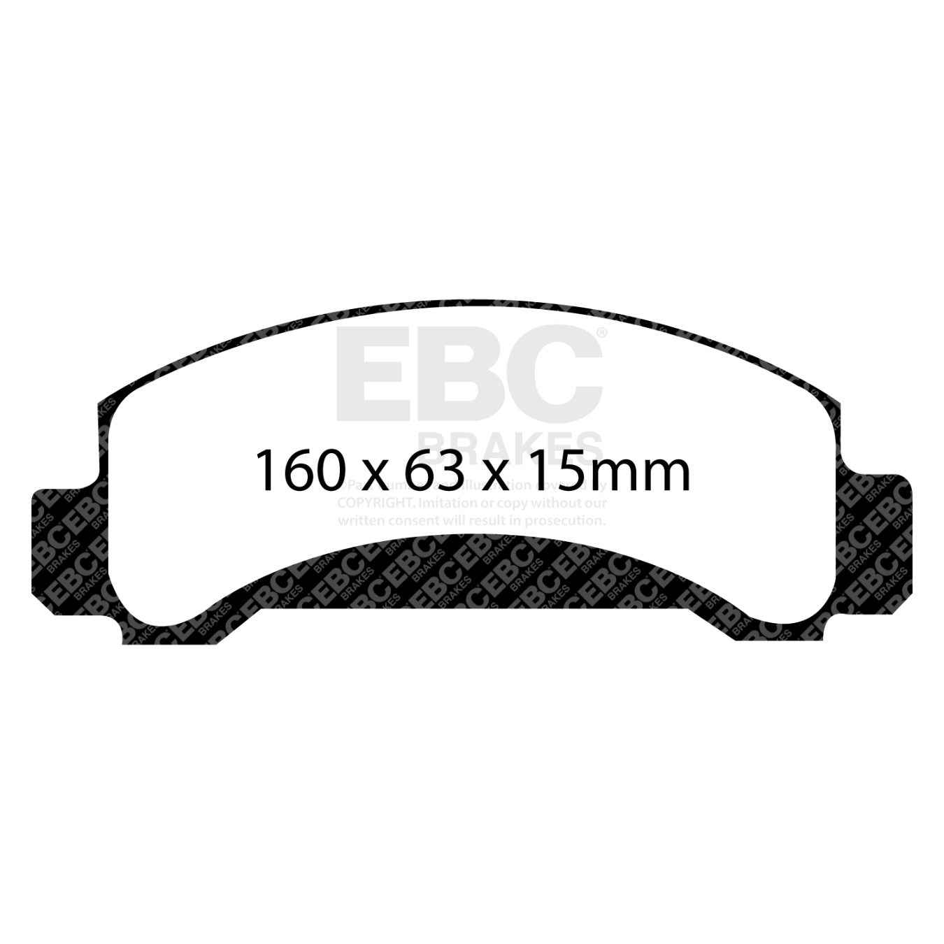 Plaquettes EBC Ultimax DP1085