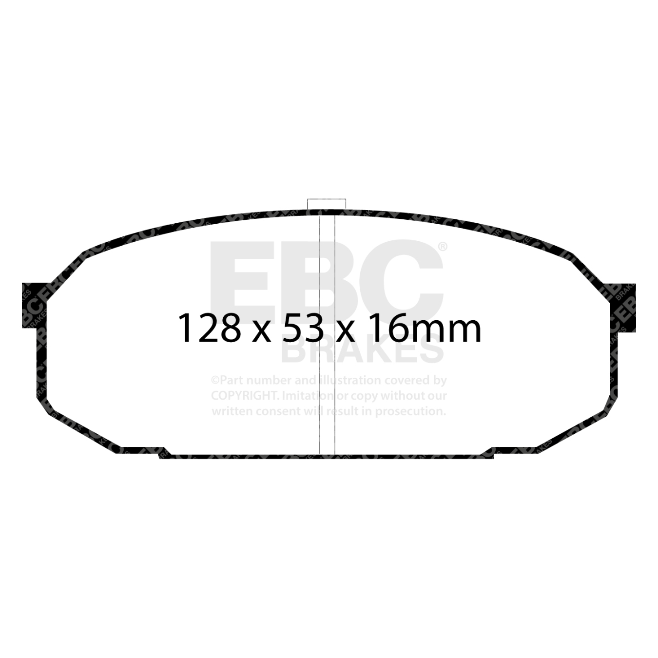 Plaquettes EBC Ultimax DP1103