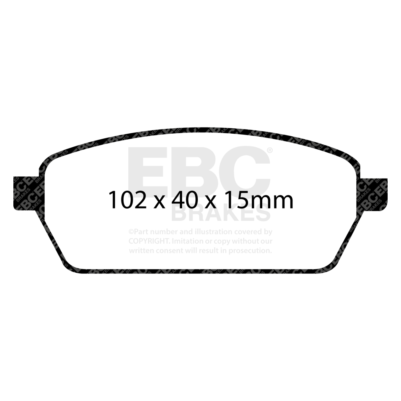 Plaquettes EBC Ultimax DP1106