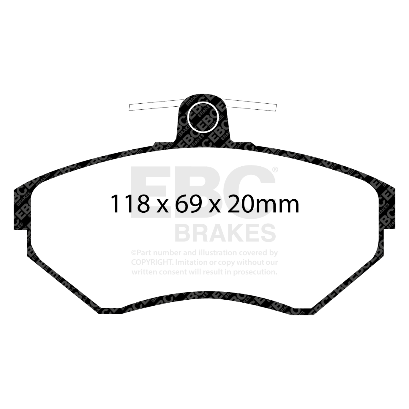 Plaquettes EBC Ultimax DP1113