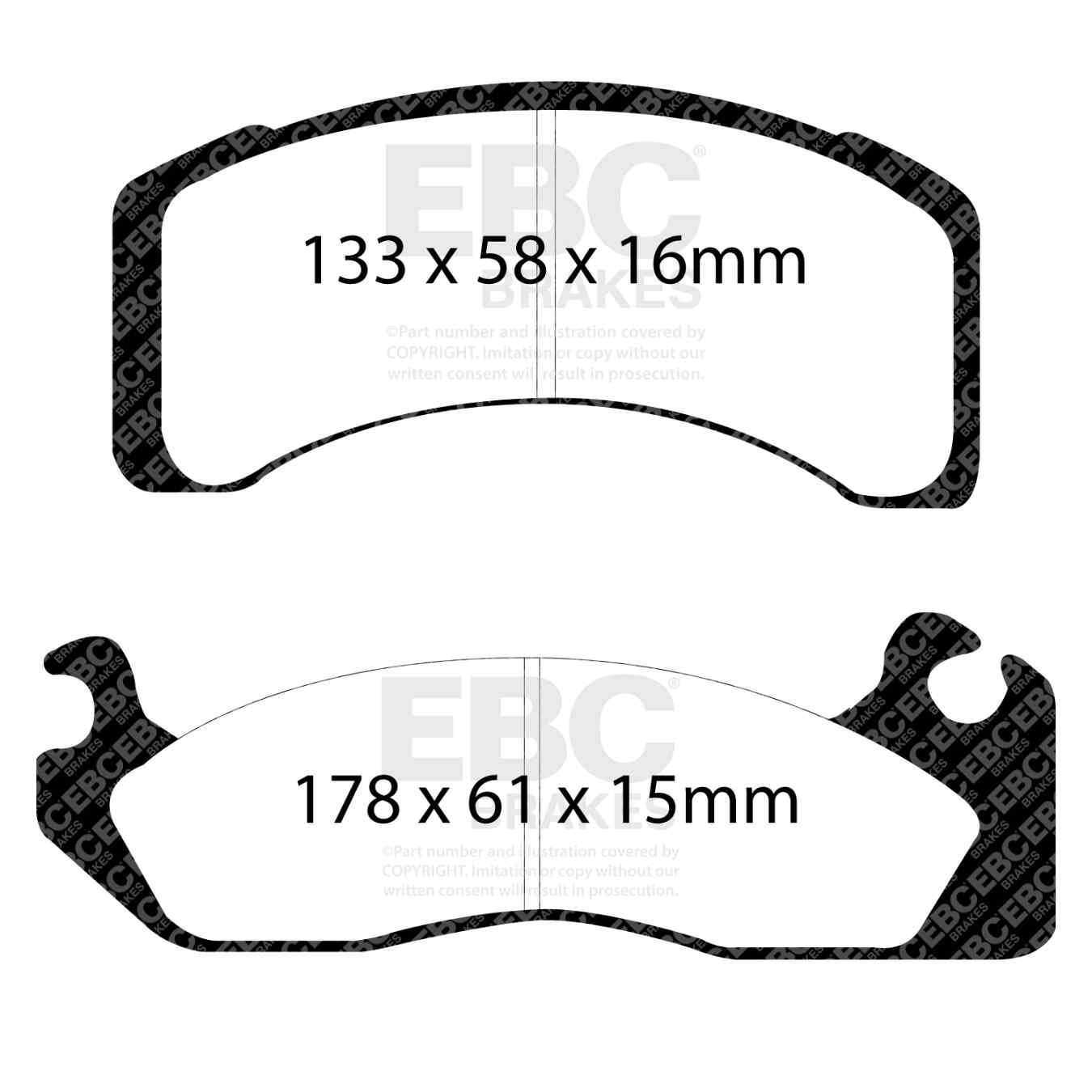 Plaquettes EBC Ultimax DP1159