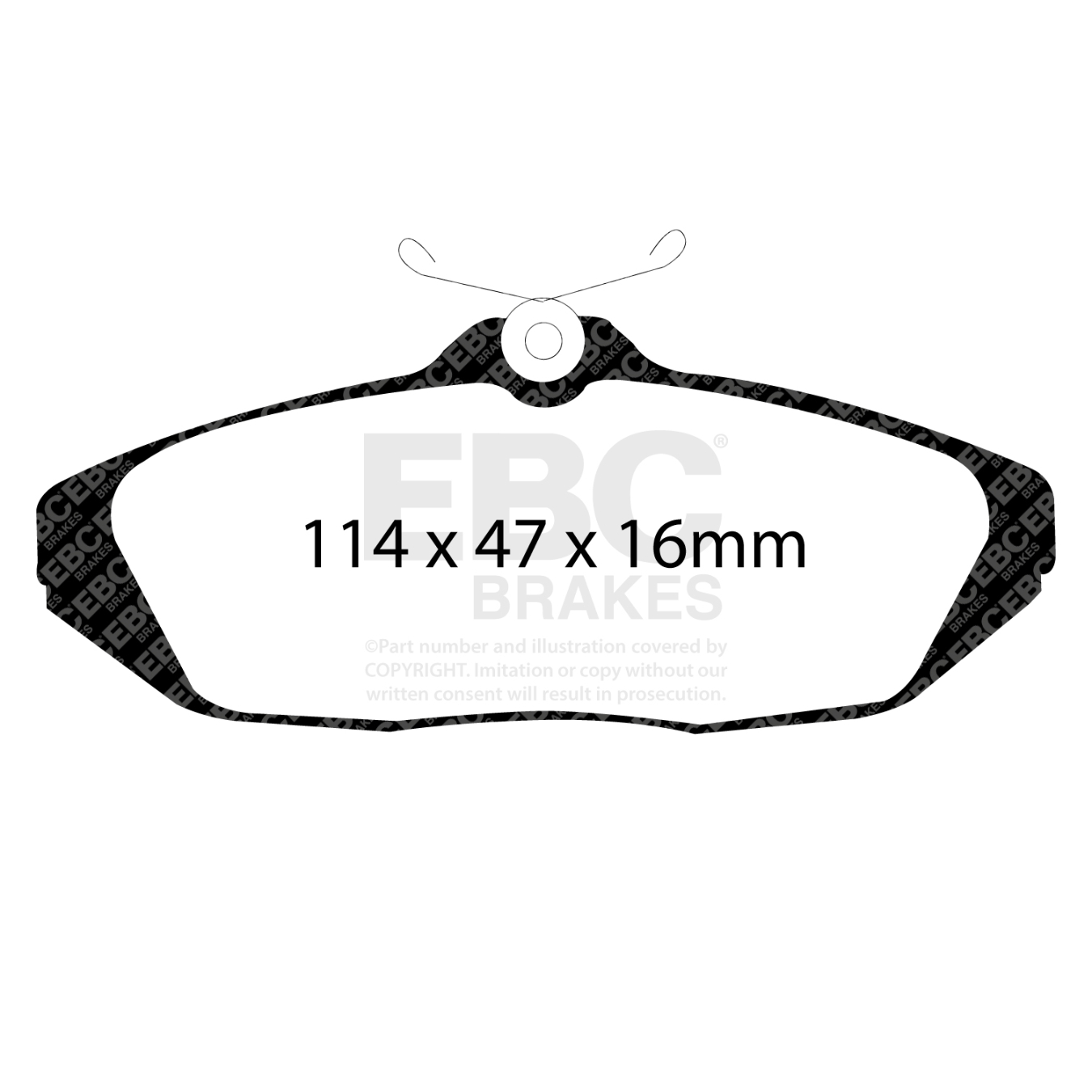 Plaquettes EBC Ultimax DP1164