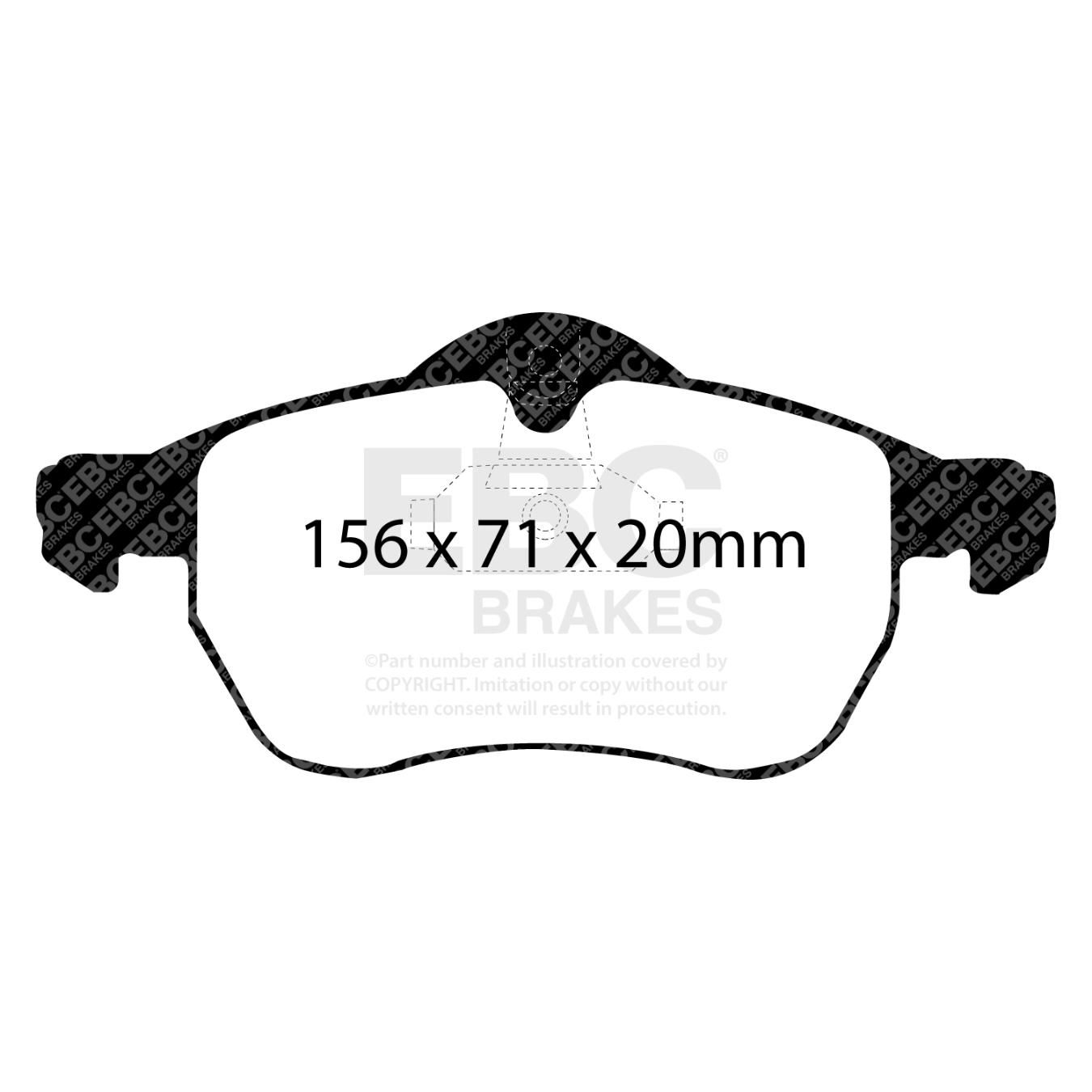 Plaquettes EBC Ultimax DP1183