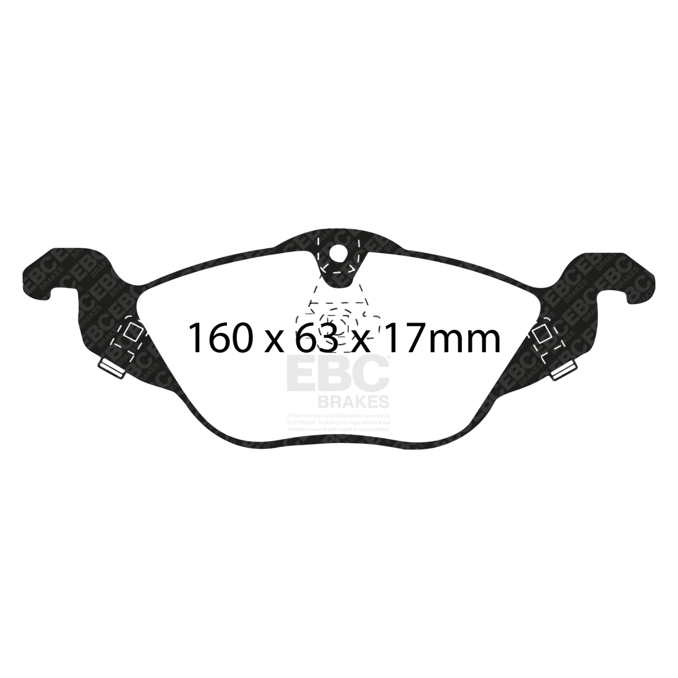 Plaquettes EBC Ultimax DP1184