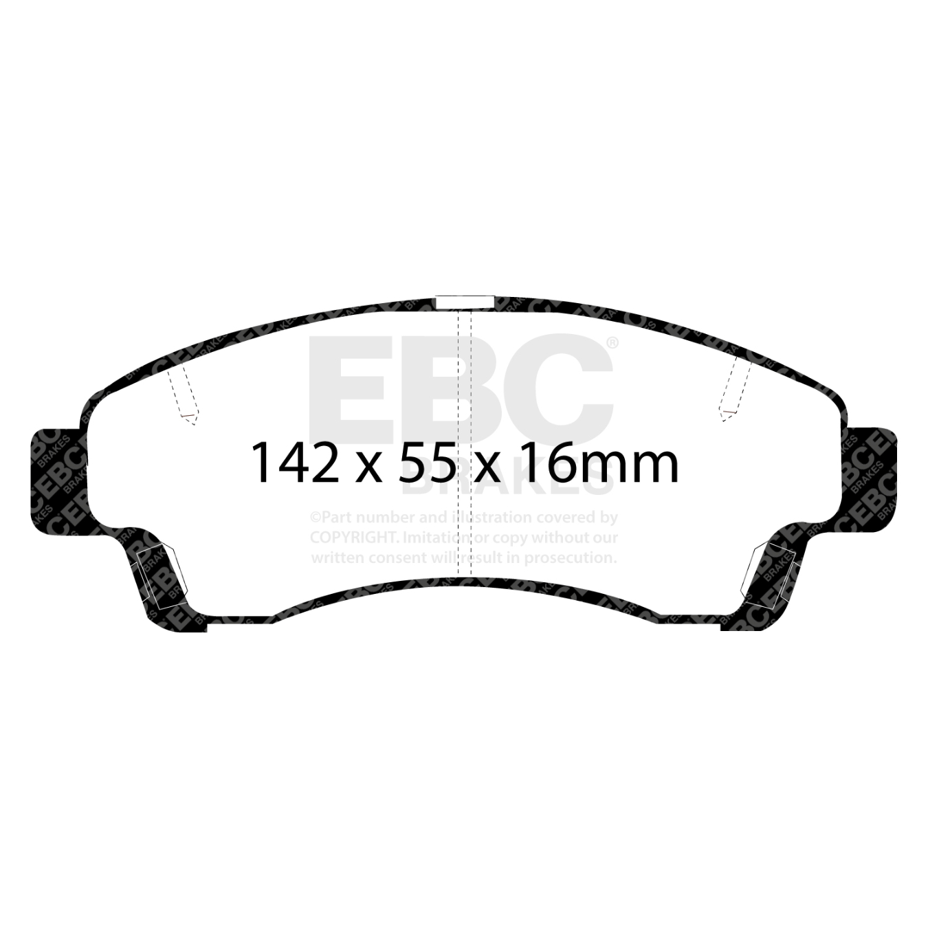 Plaquettes EBC Ultimax DP1189