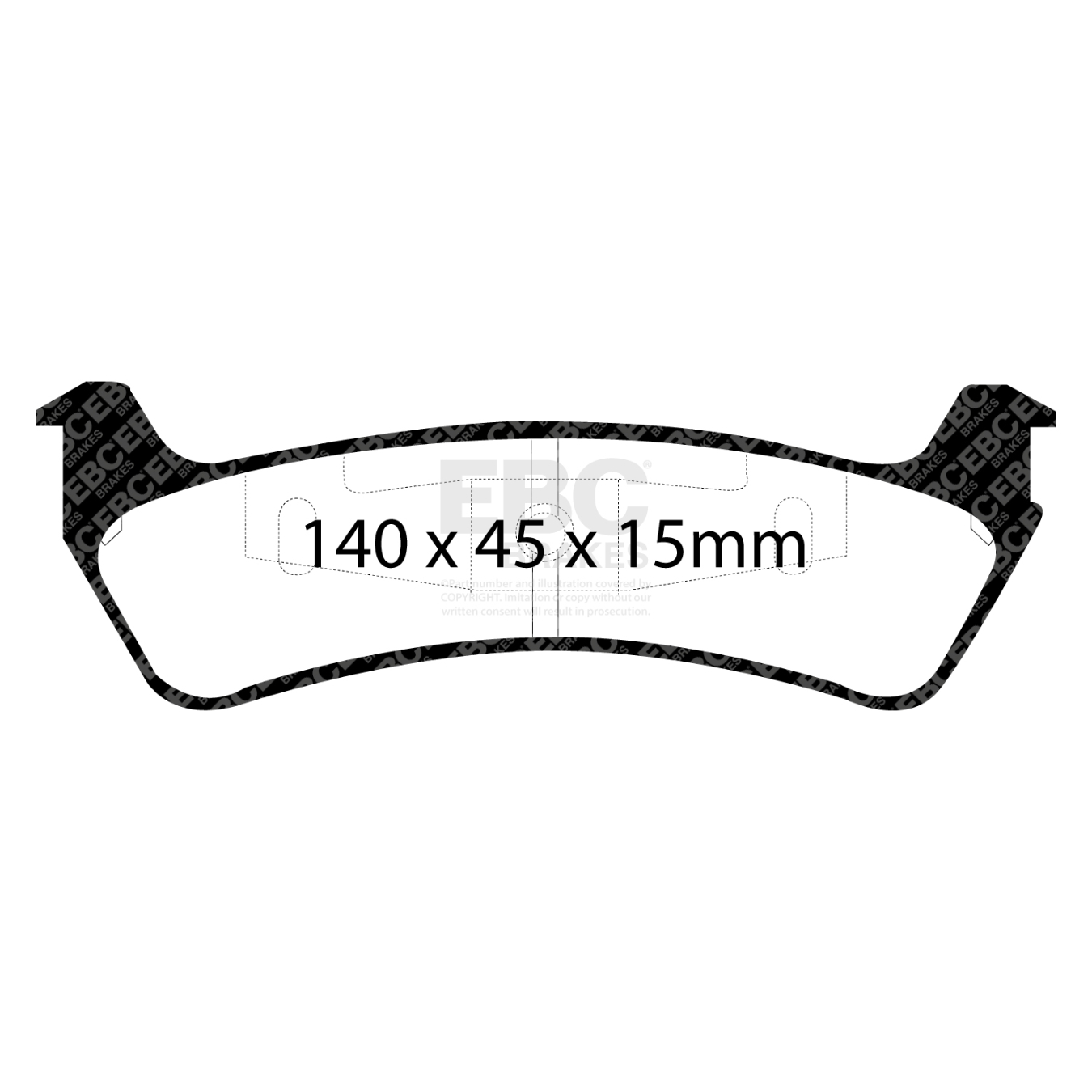 Plaquettes EBC Ultimax DP1201