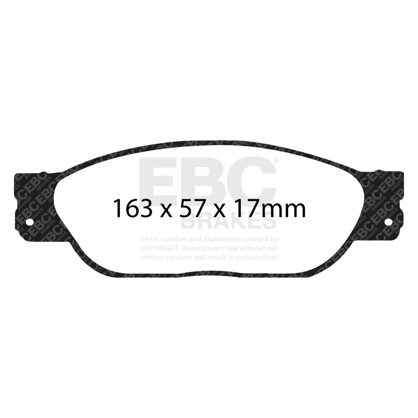 Plaquettes EBC Ultimax DP1220