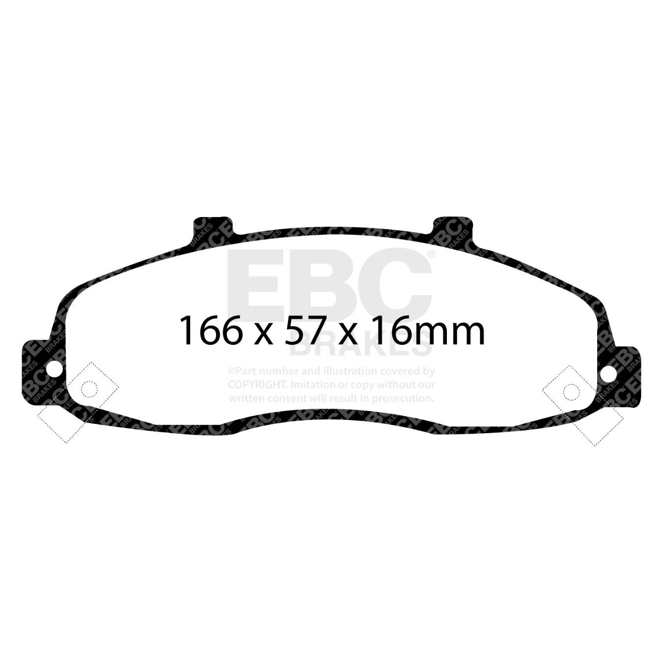 Plaquettes EBC Ultimax DP1259