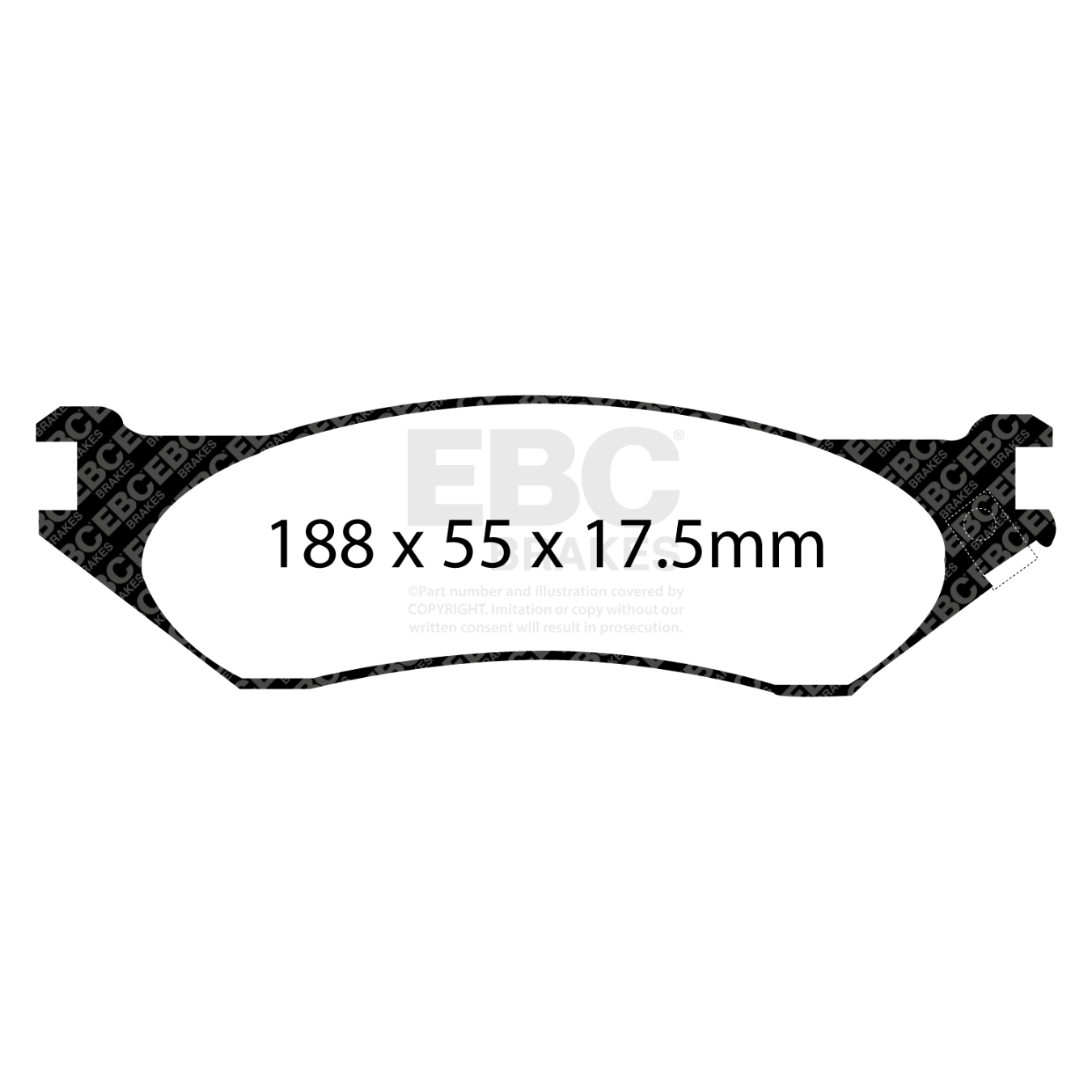 Plaquettes EBC Ultimax DP1267