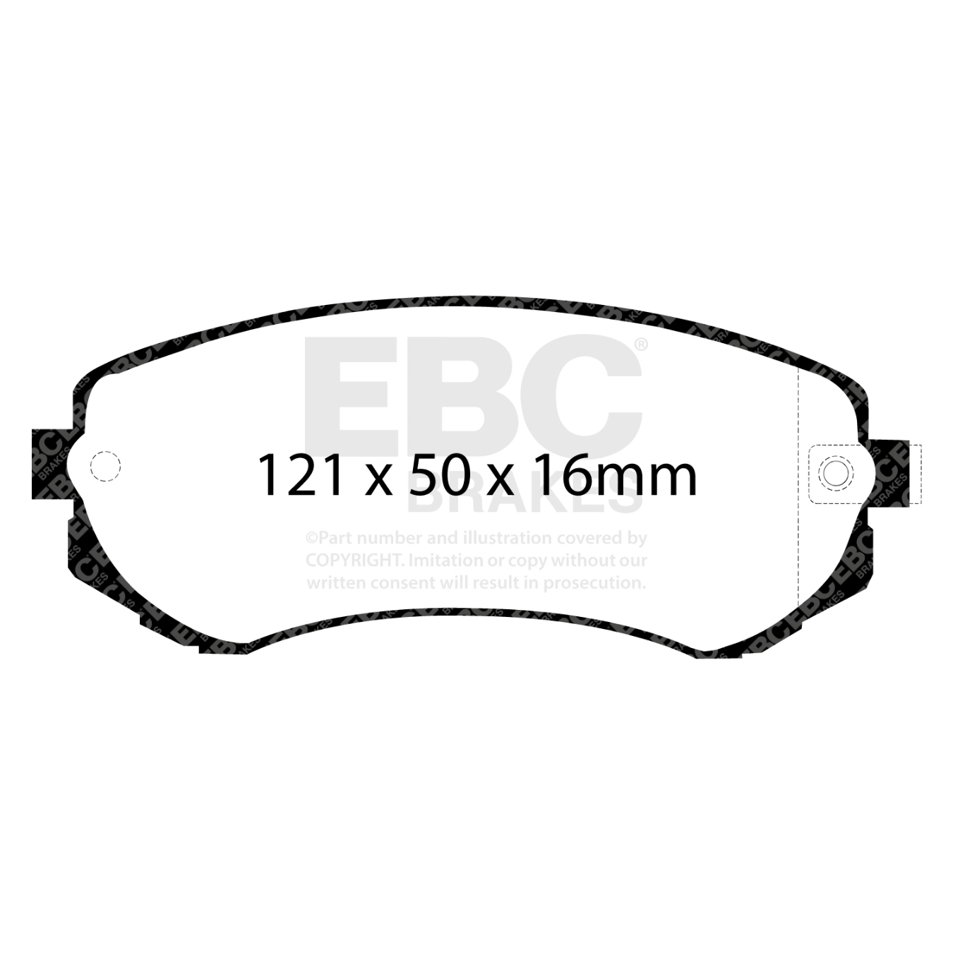 Plaquettes EBC Ultimax DP1279