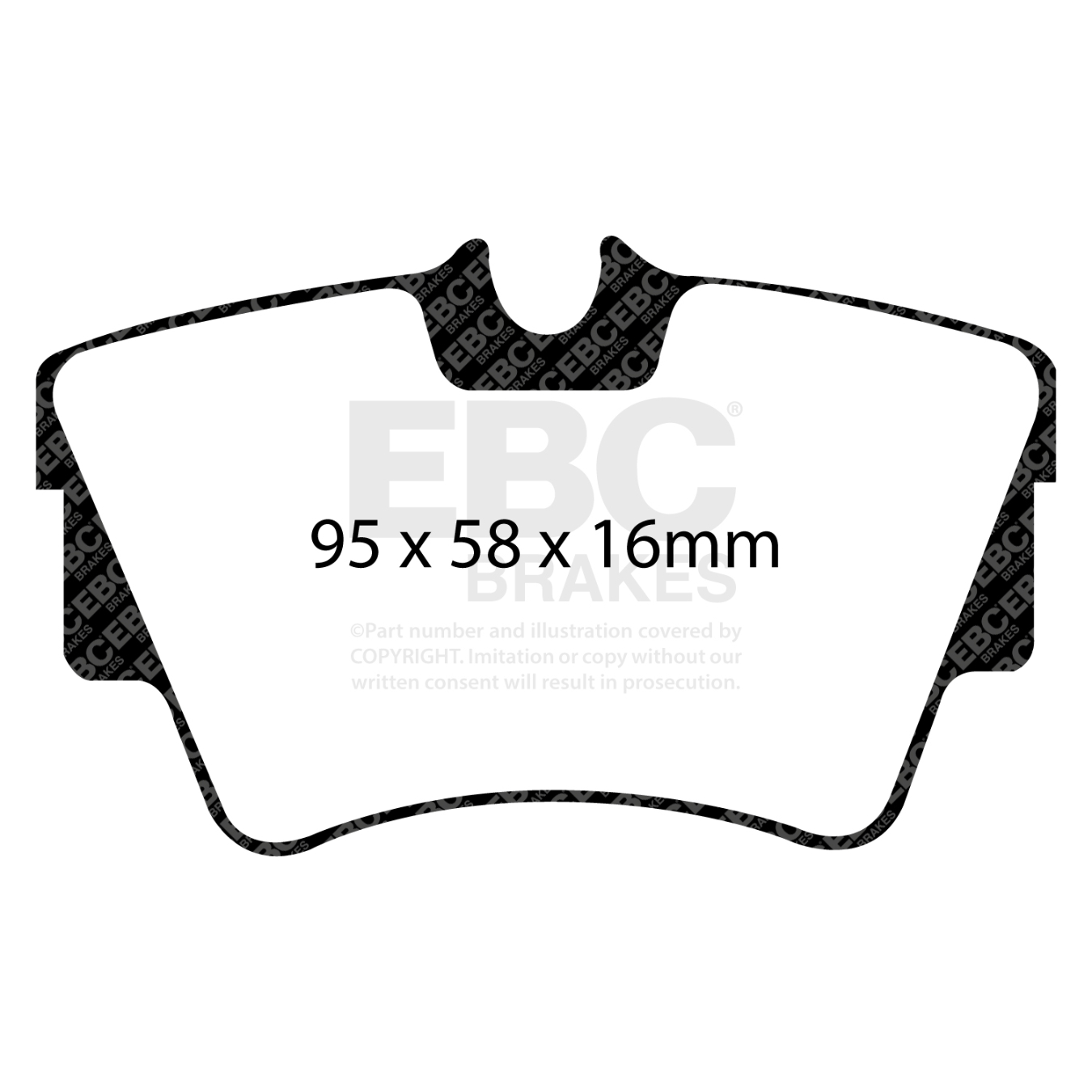 Plaquettes EBC Ultimax DP1284