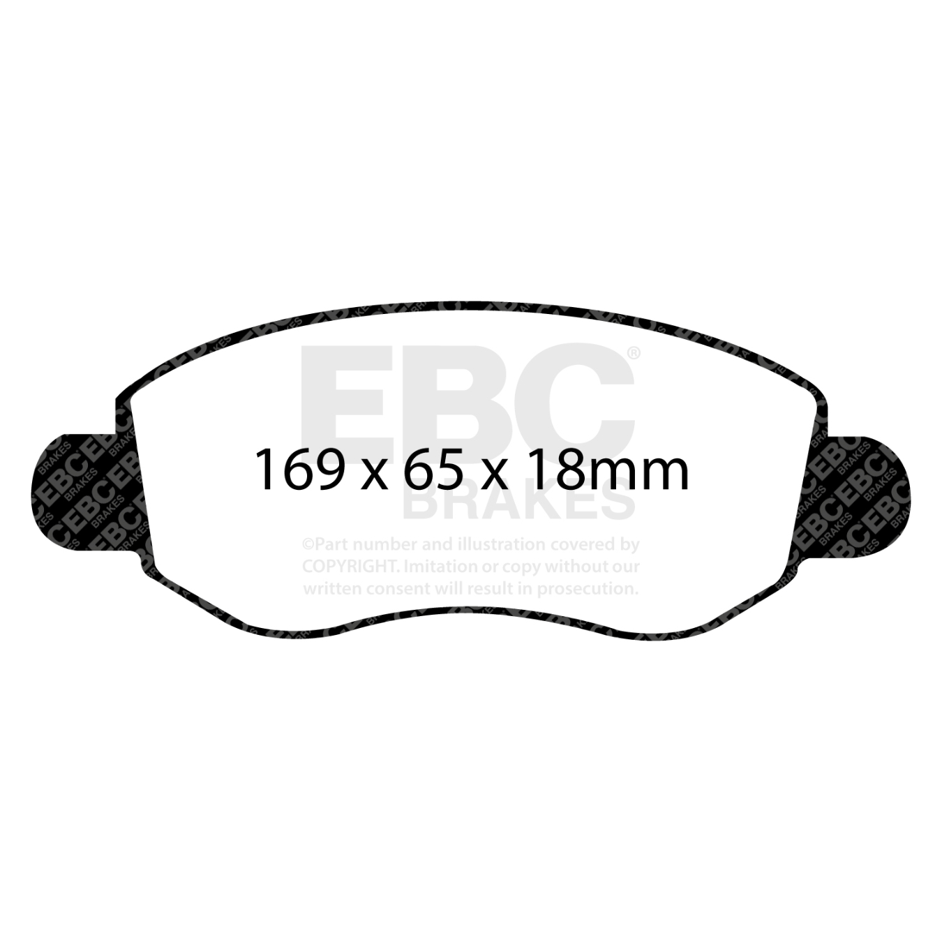 Plaquettes EBC Ultimax DP1297