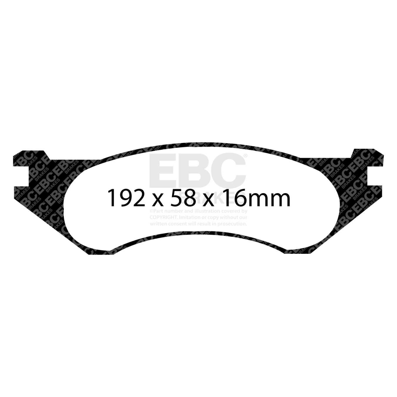 Plaquettes EBC Ultimax DP1306