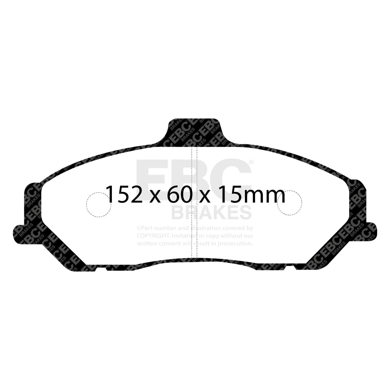 Plaquettes EBC Ultimax DP1349