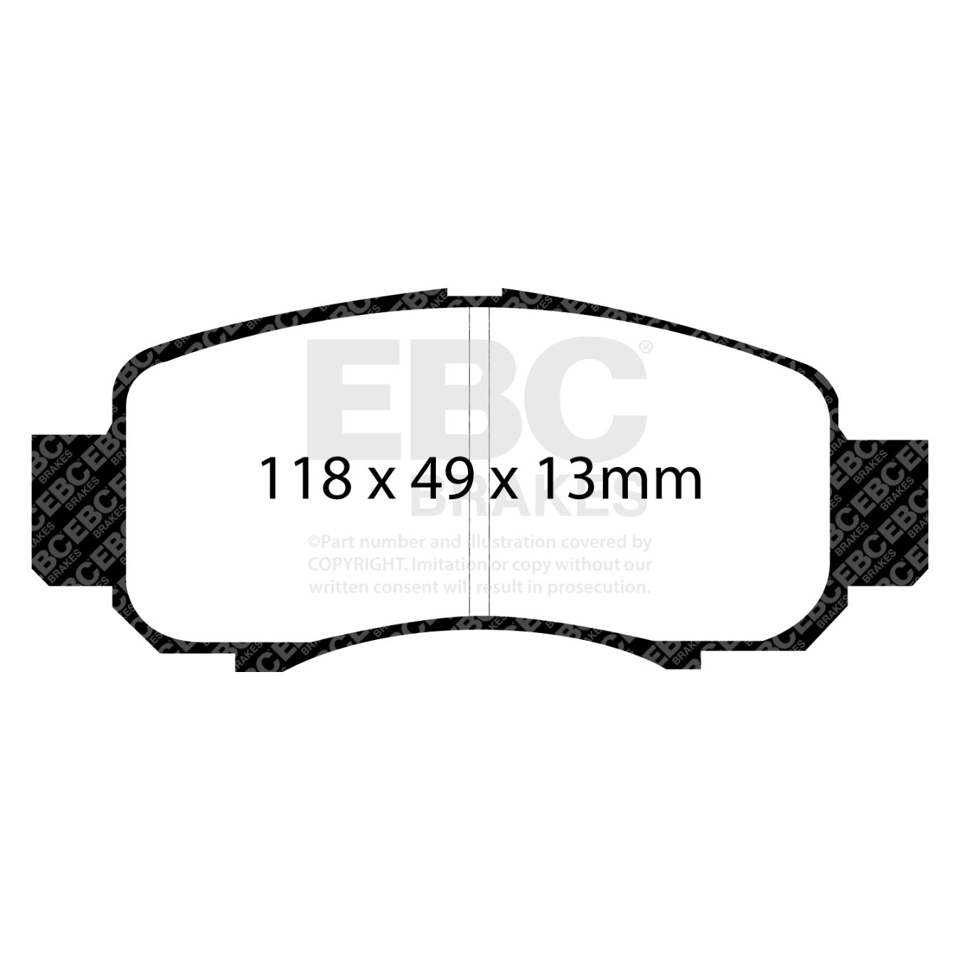 Plaquettes EBC Ultimax DP1355