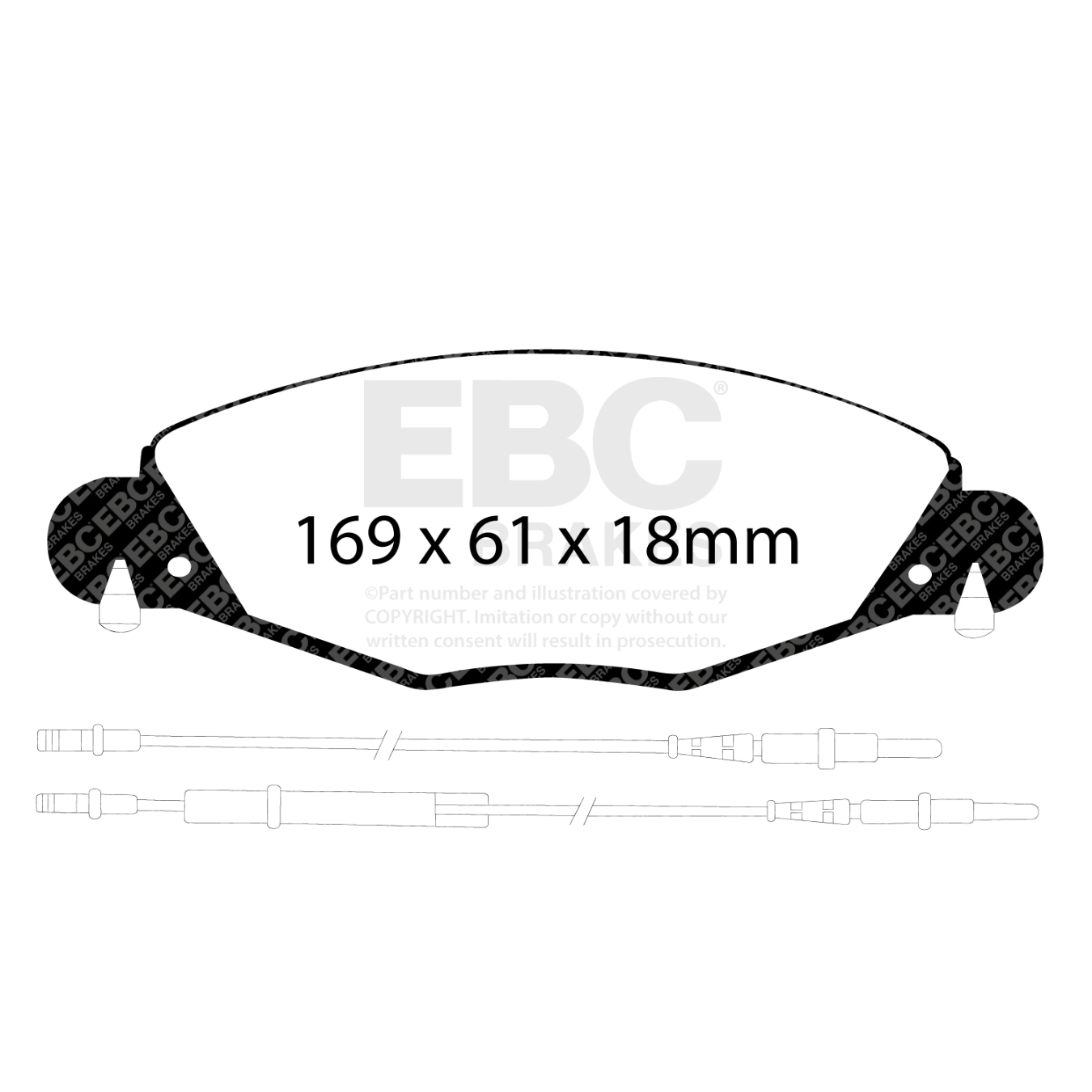 Plaquettes EBC Ultimax DP1372