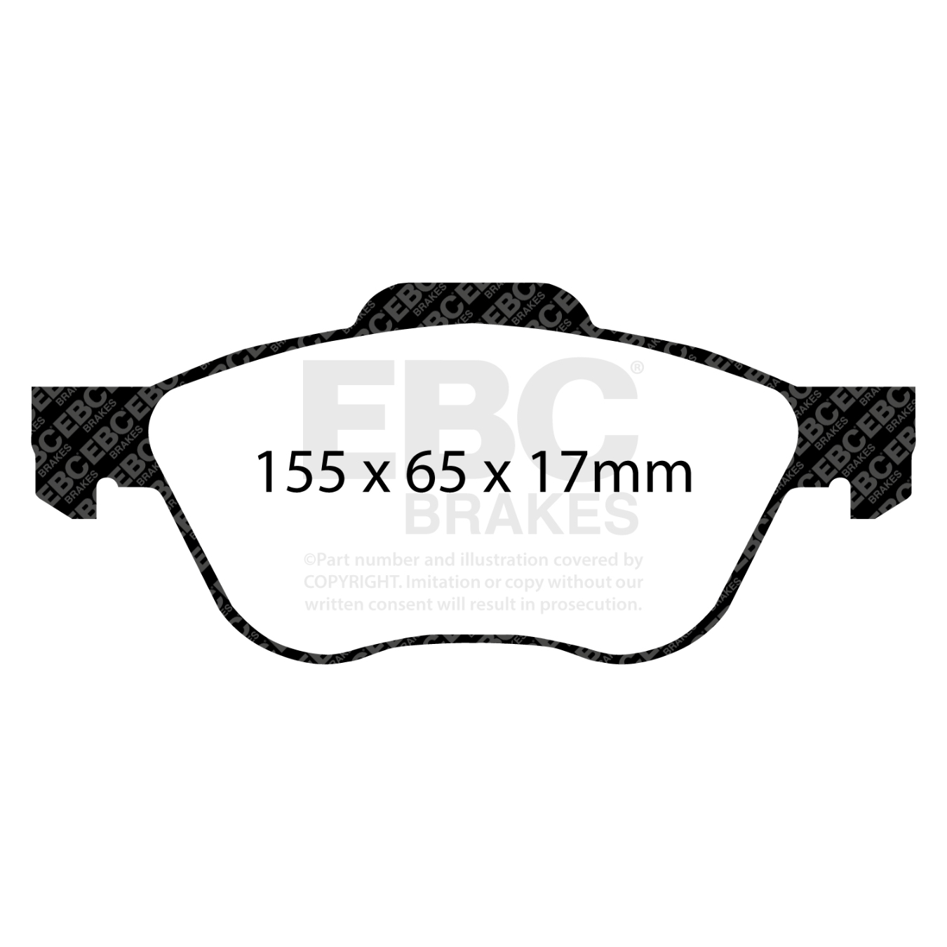 Plaquettes EBC Ultimax DP1376