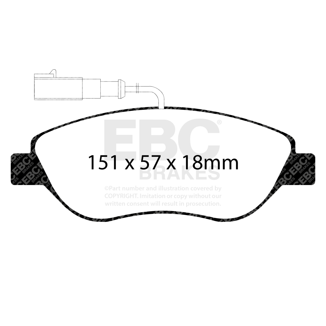Plaquettes EBC Ultimax DP1382