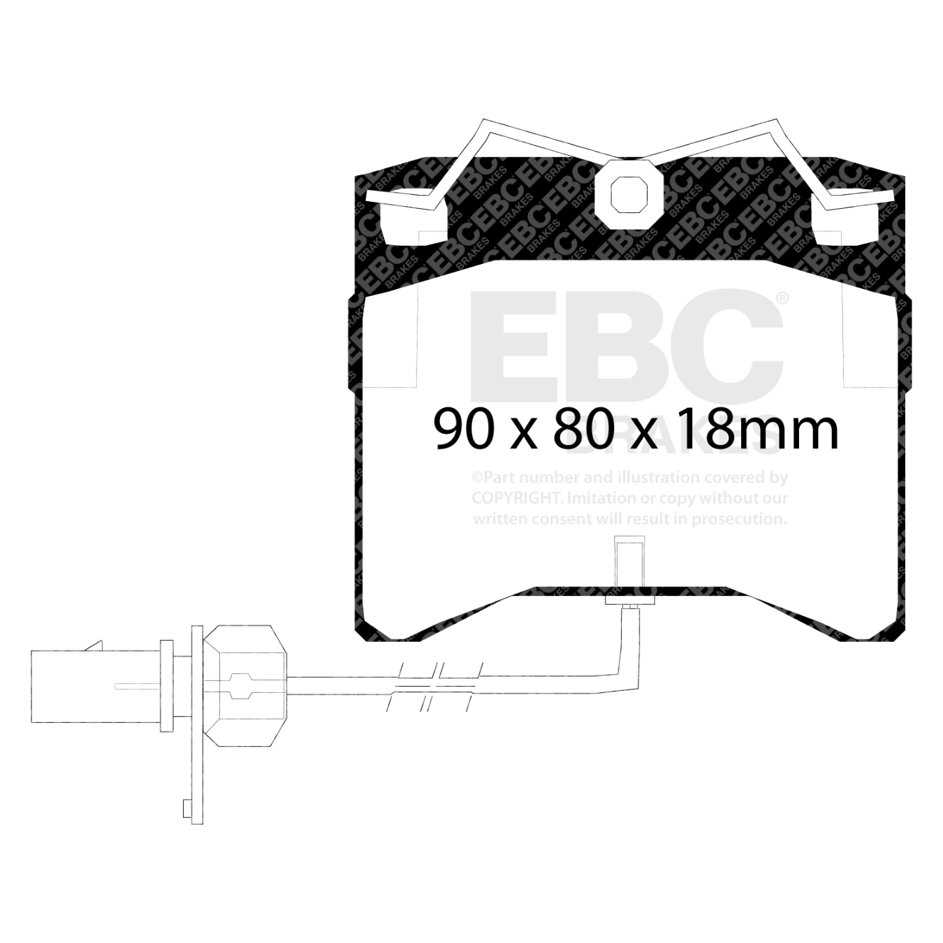 Plaquettes EBC Ultimax DP1429