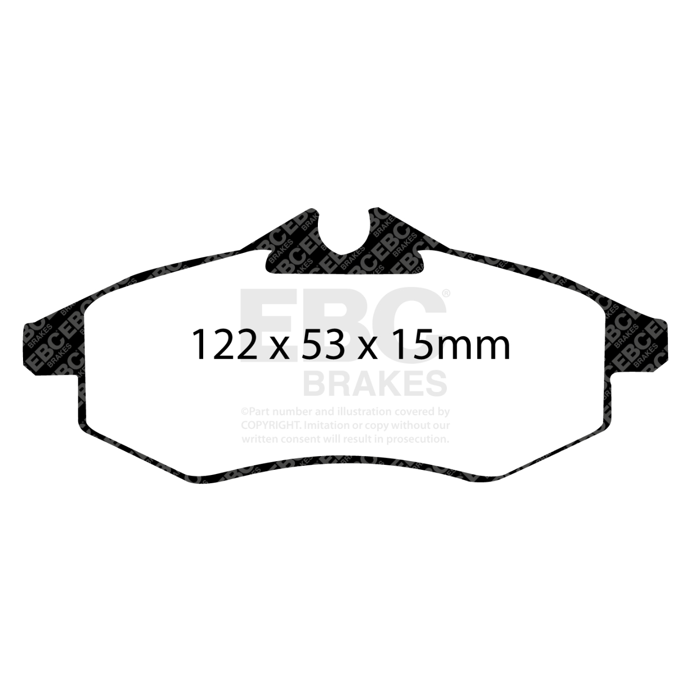 Plaquettes EBC Ultimax DP1434