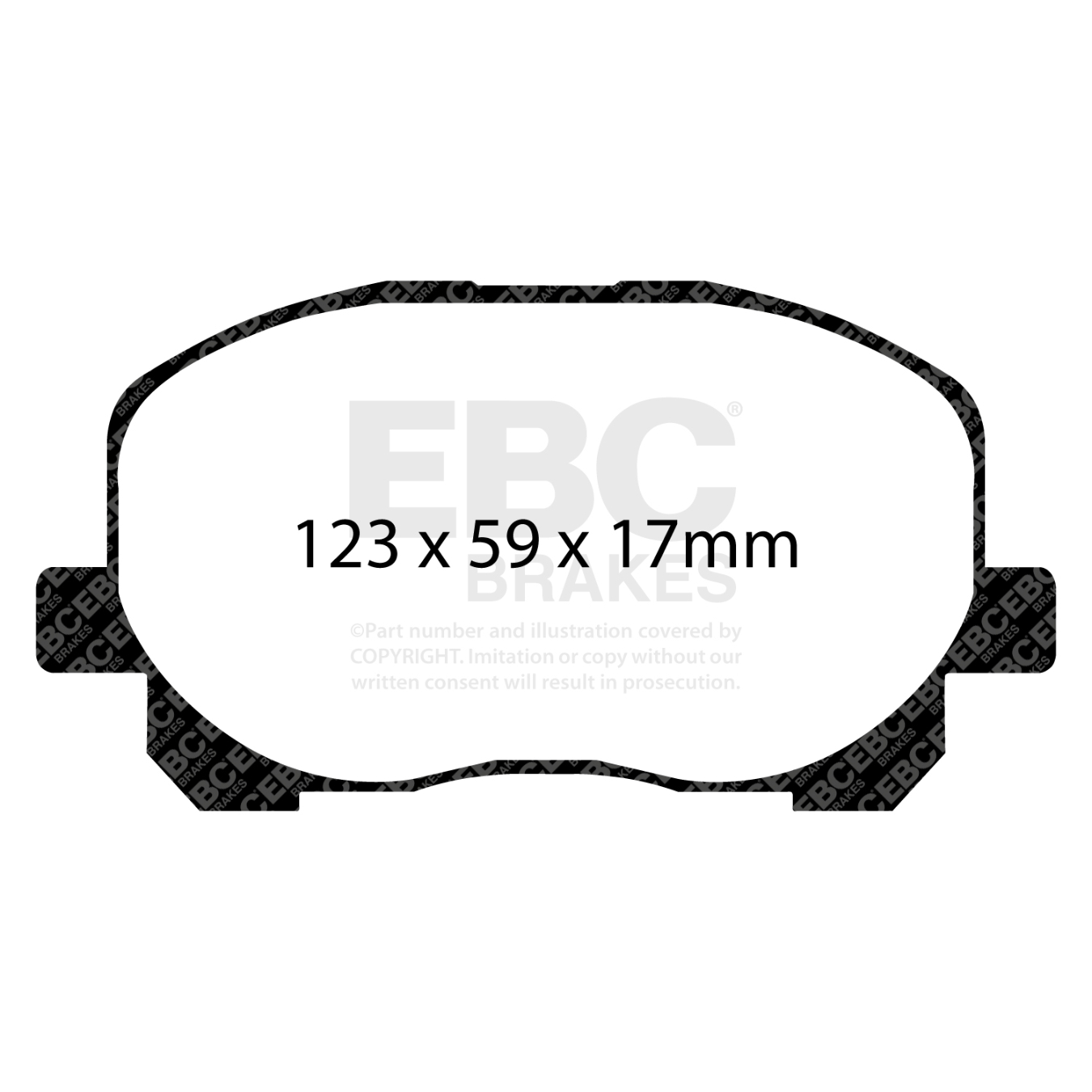 Plaquettes EBC Ultimax DP1455
