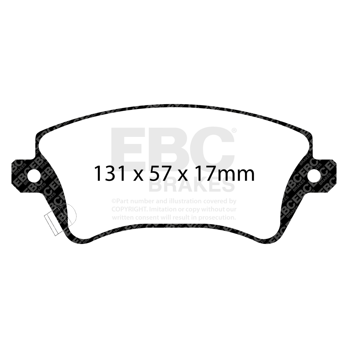 Plaquettes EBC Ultimax DP1457
