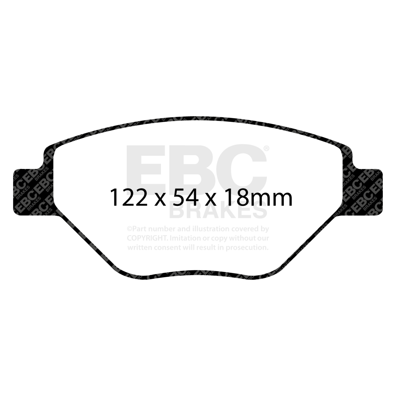 Plaquettes EBC Ultimax DP1467