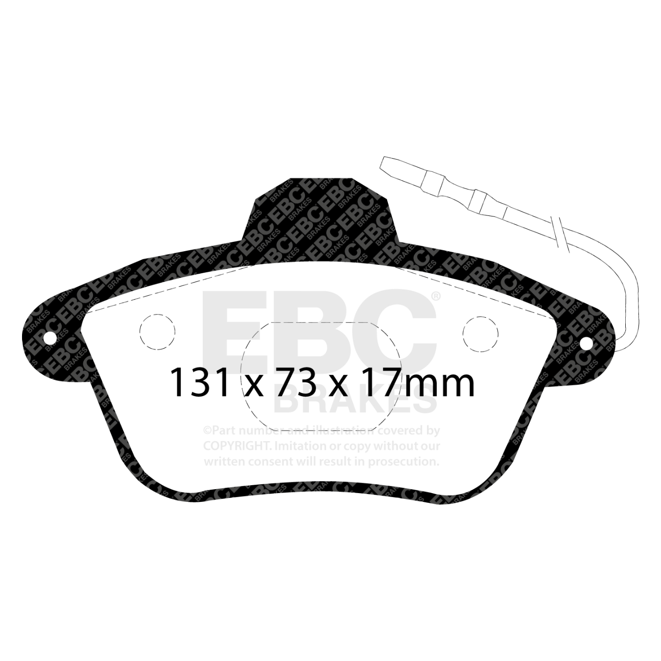 Plaquettes EBC Ultimax DP1526