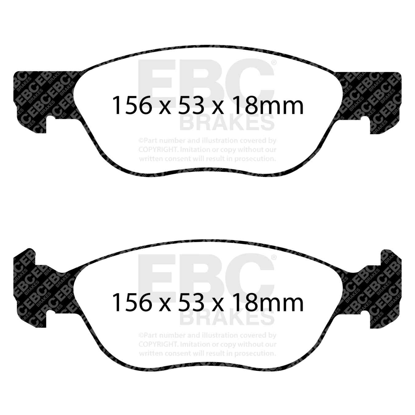 Plaquettes EBC Ultimax DP1530