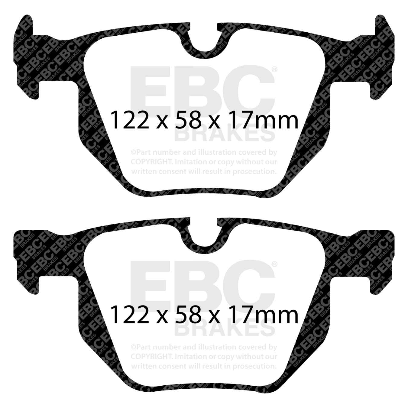 Plaquettes EBC Ultimax DP1588