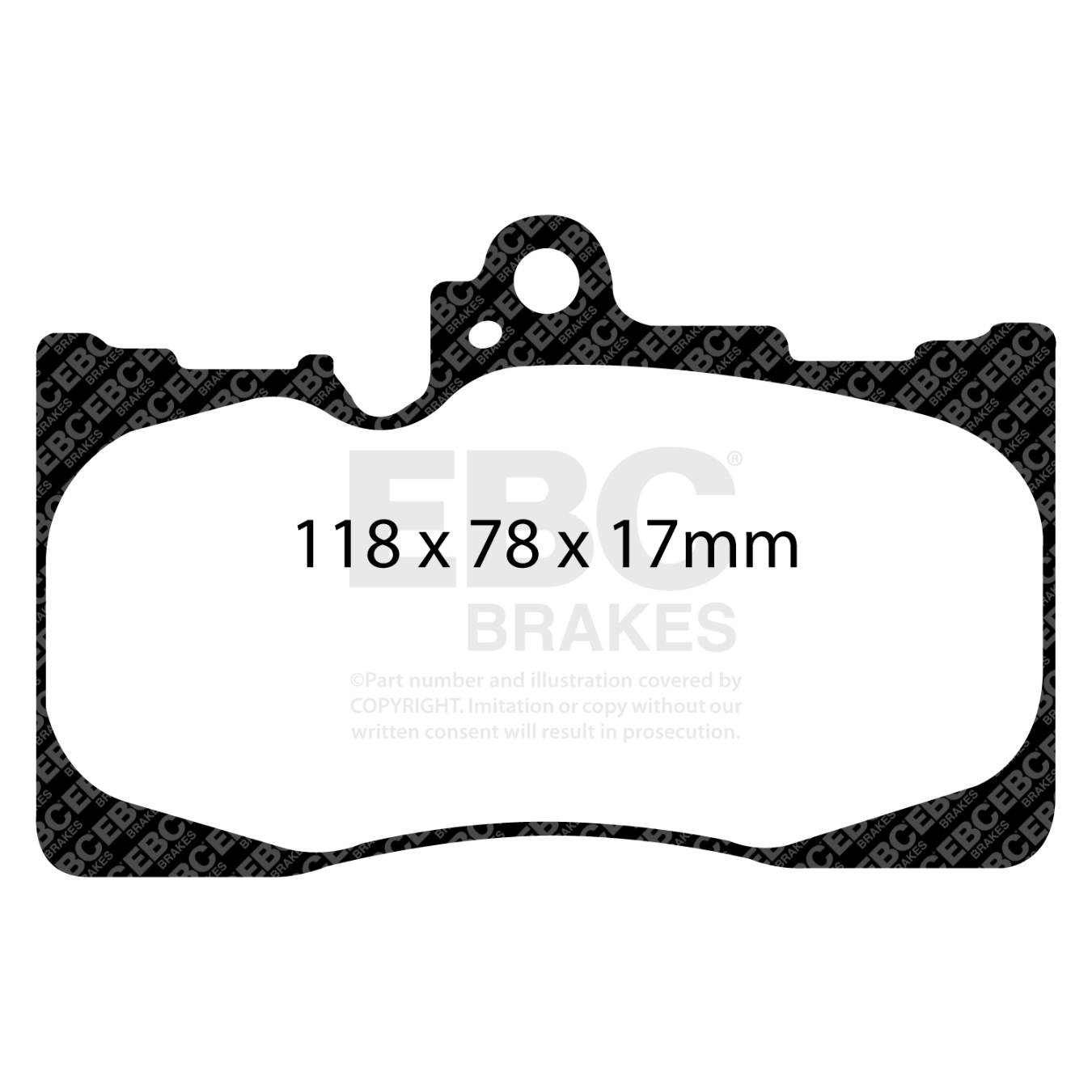 Plaquettes EBC Ultimax DP1589