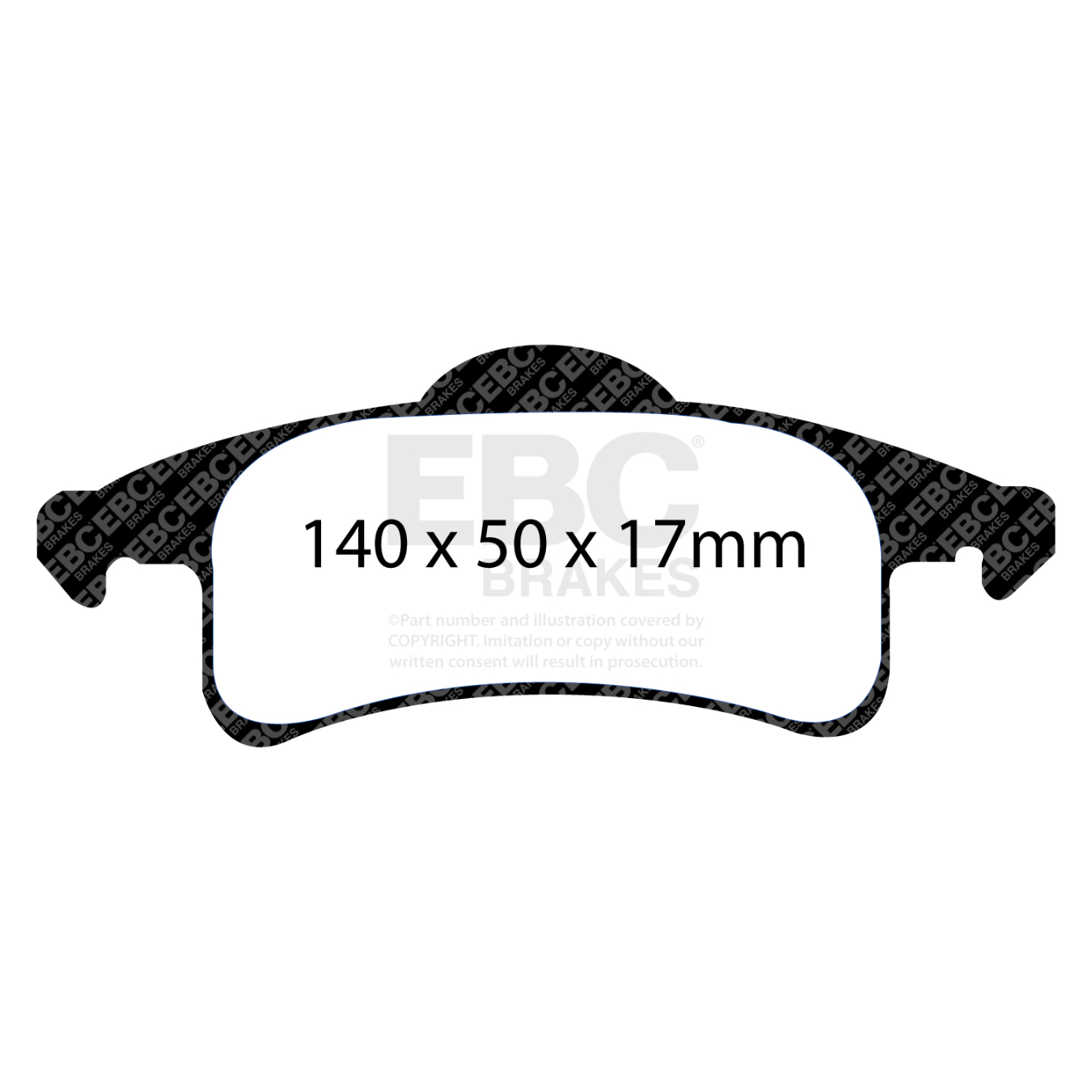 Plaquettes EBC Ultimax DP1606