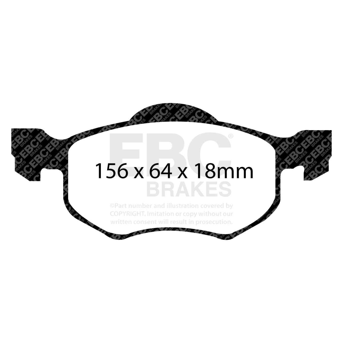 Plaquettes EBC Ultimax DP1616