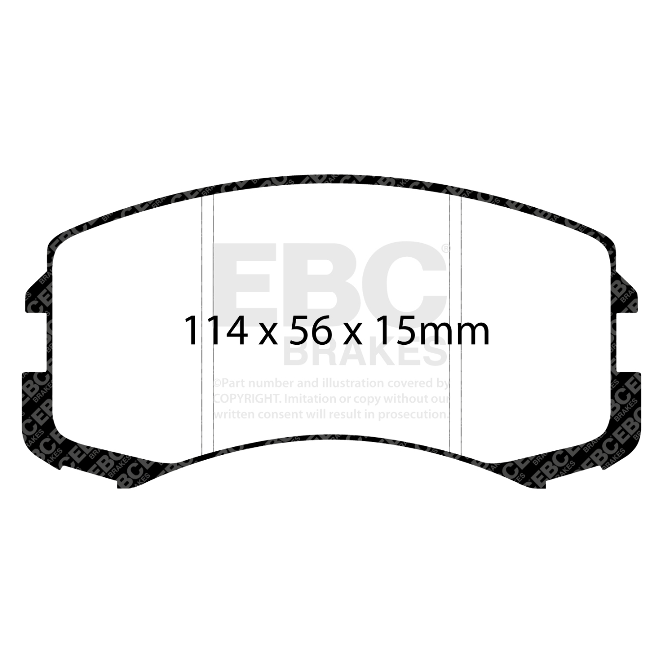 Plaquettes EBC Ultimax DP1678