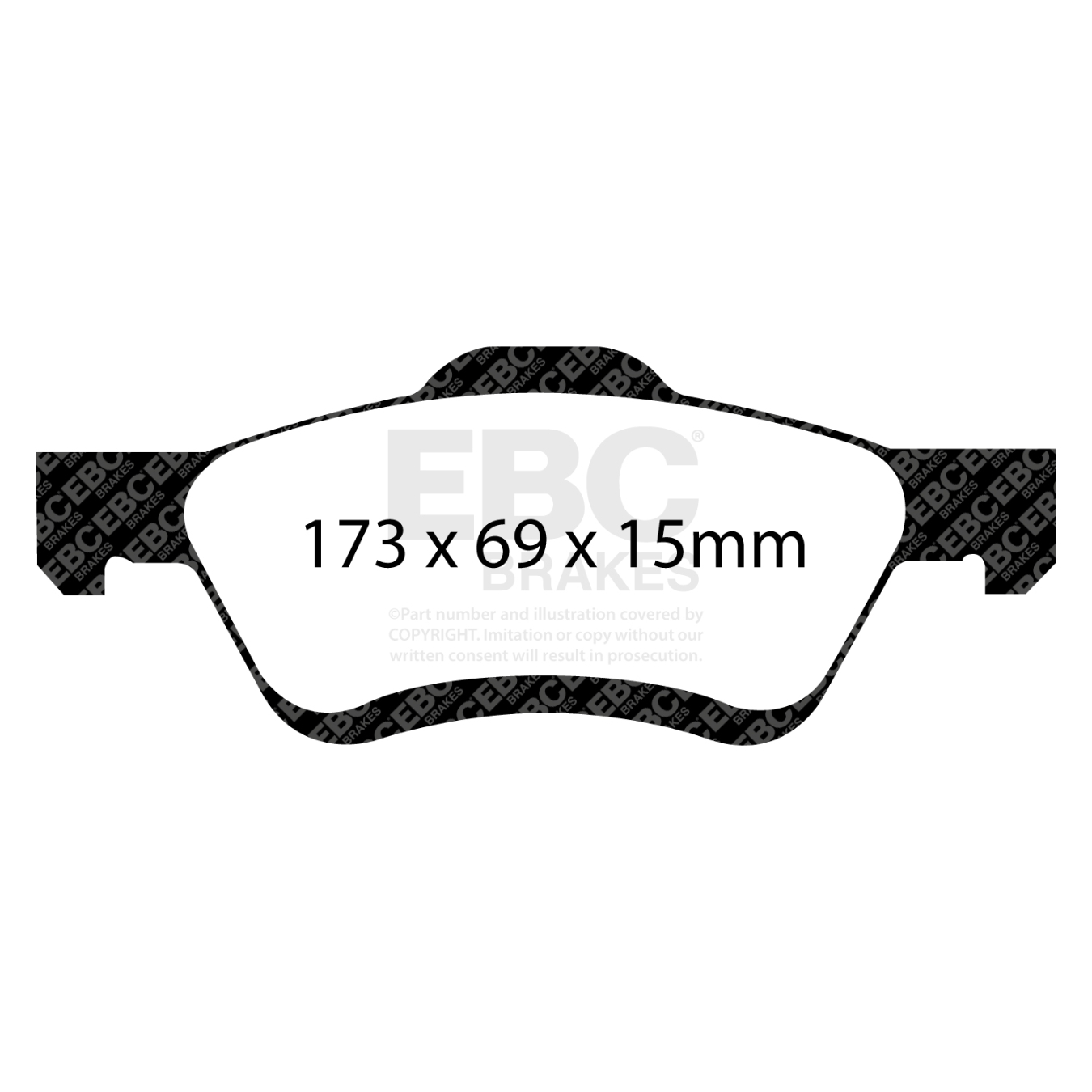 Plaquettes EBC Ultimax DP1709