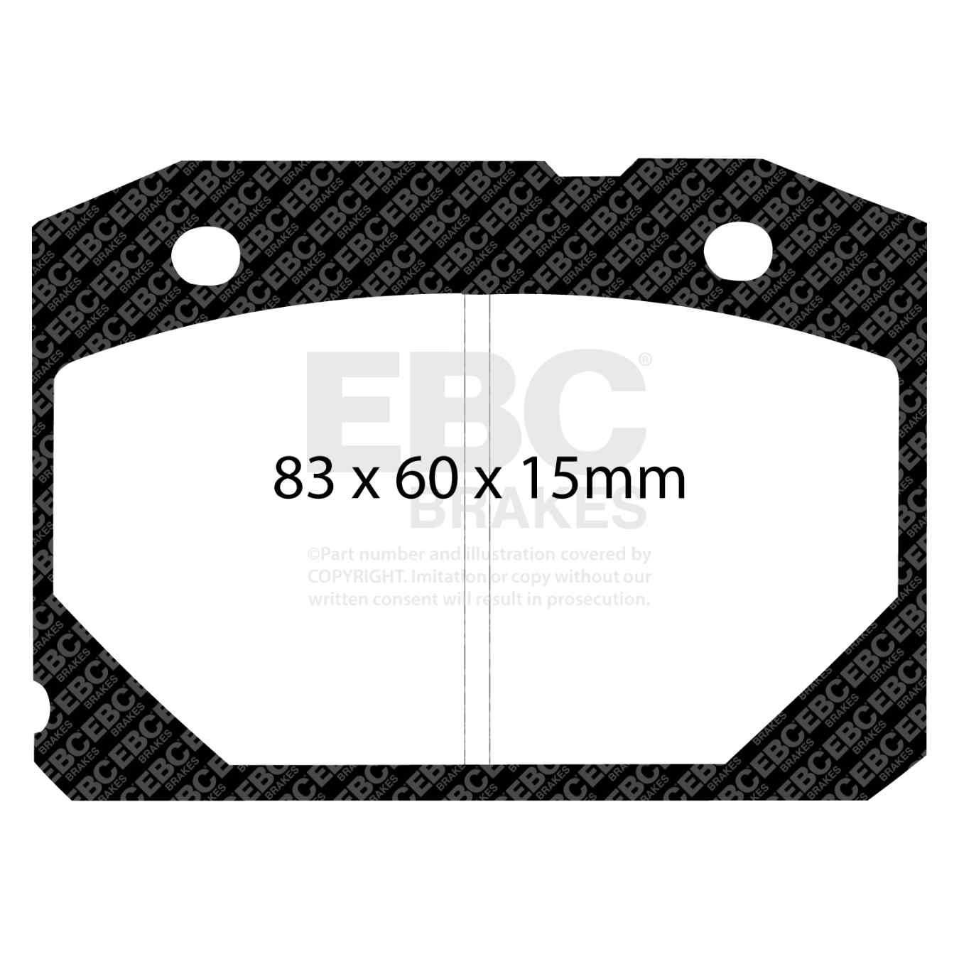 Plaquettes EBC Ultimax DP172