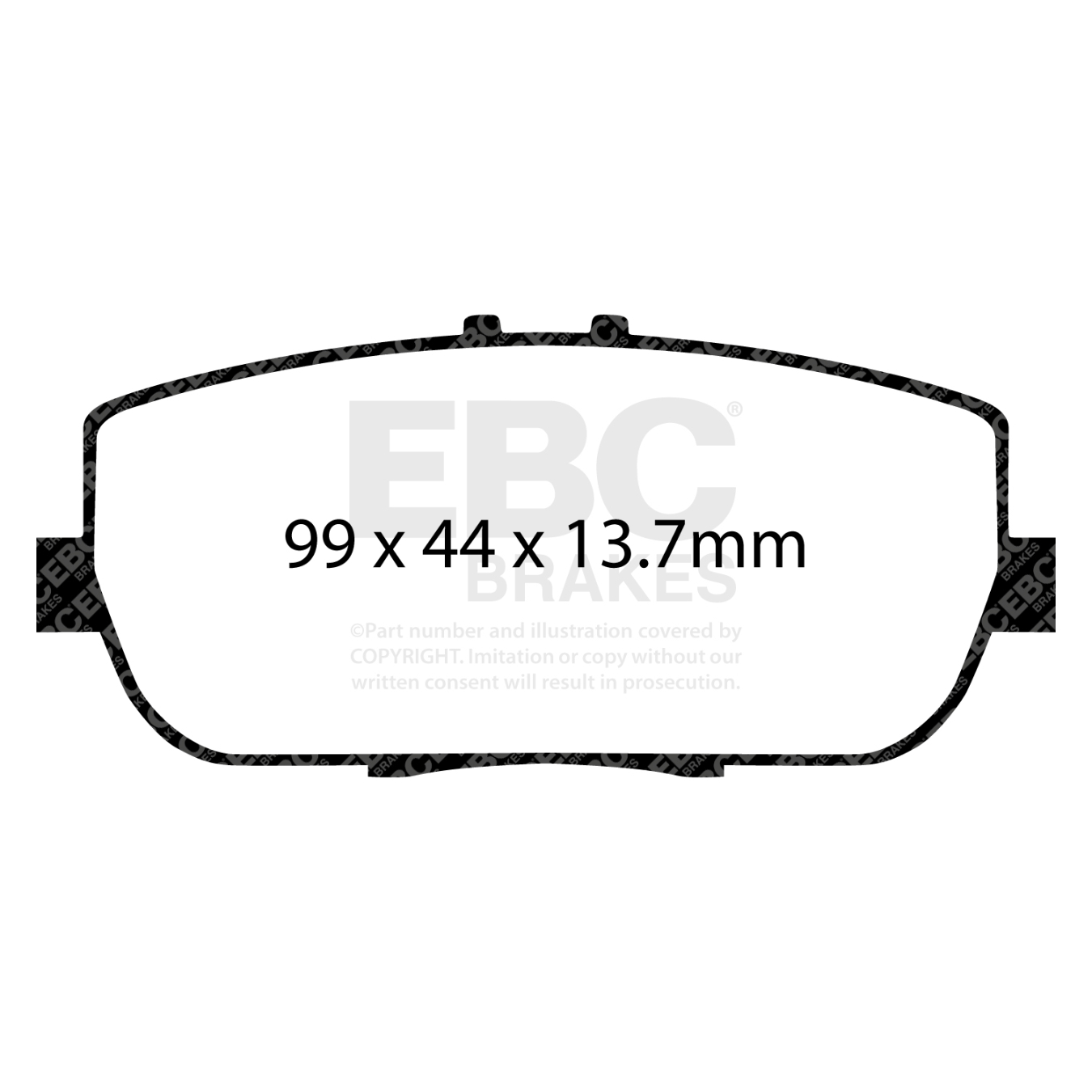 Plaquettes EBC Ultimax DP1775