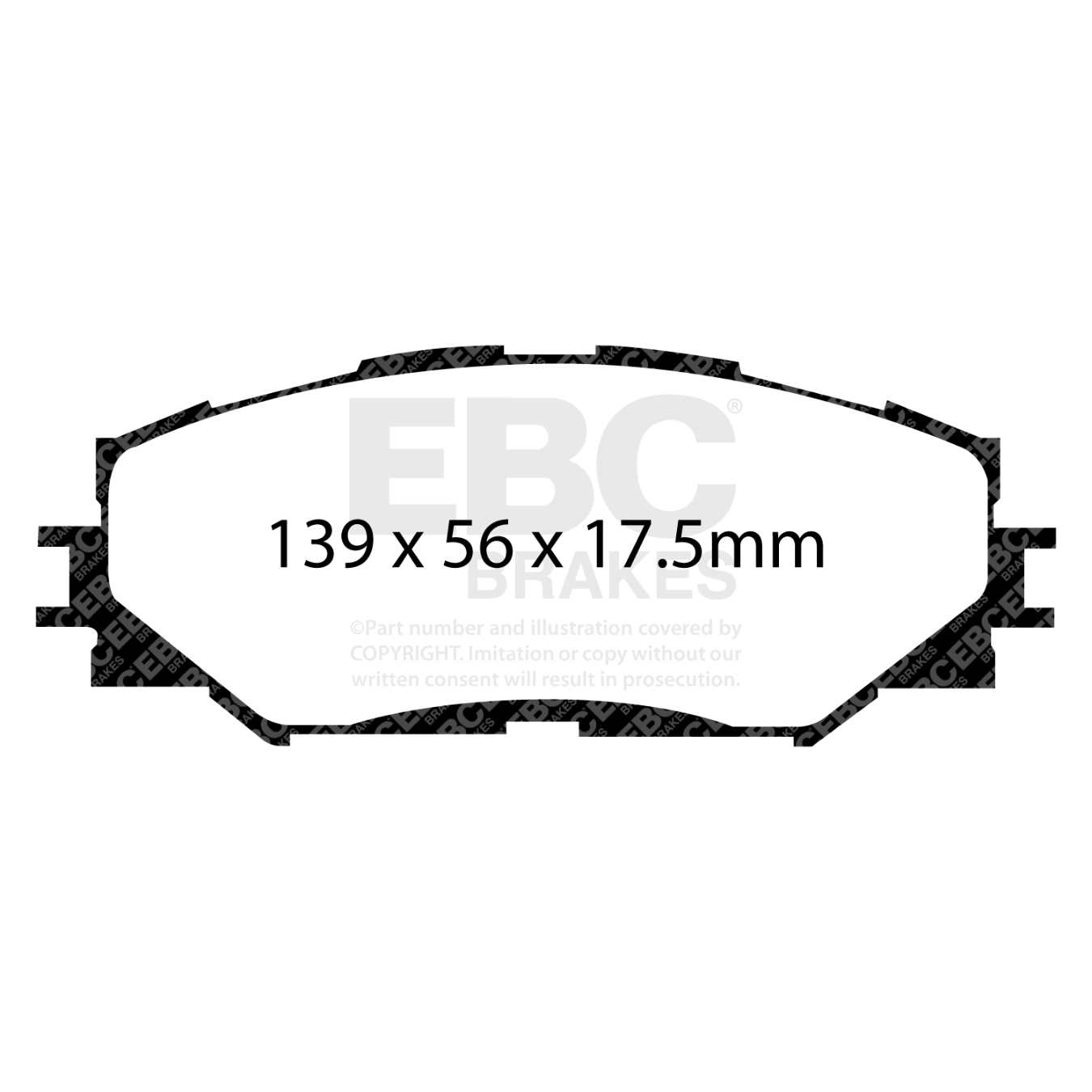 Plaquettes EBC Ultimax DP1791