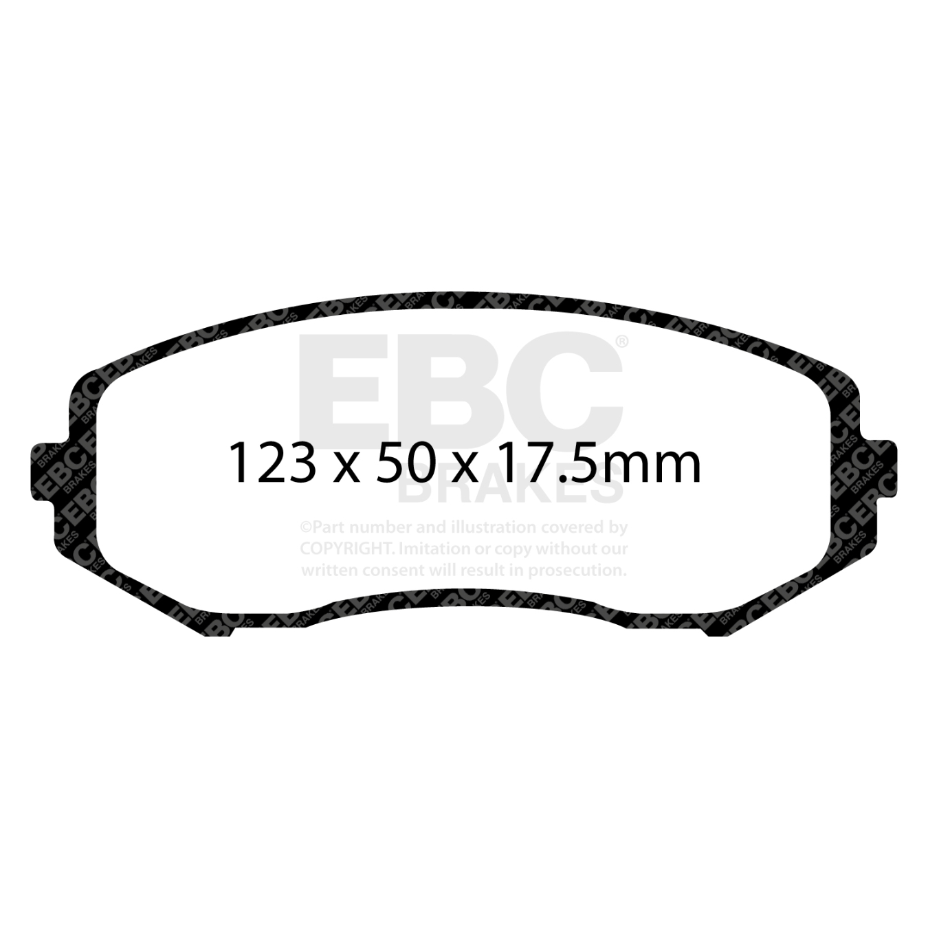 Plaquettes EBC Ultimax DP1818