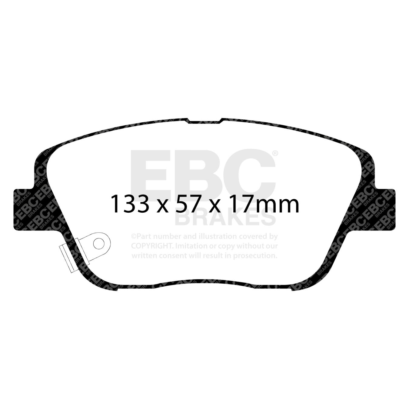 Plaquettes EBC Ultimax DP1864