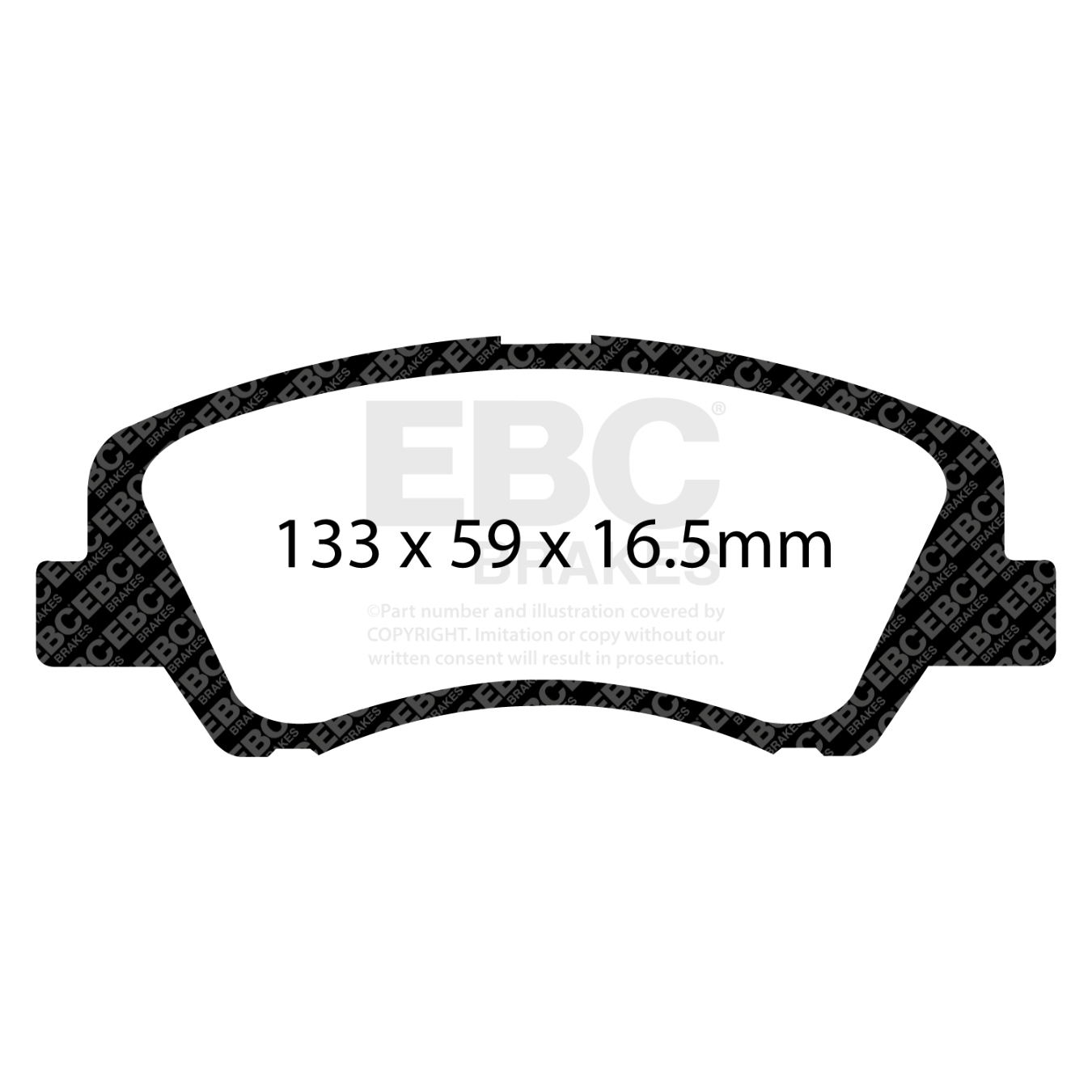 Plaquettes EBC Ultimax DP1899