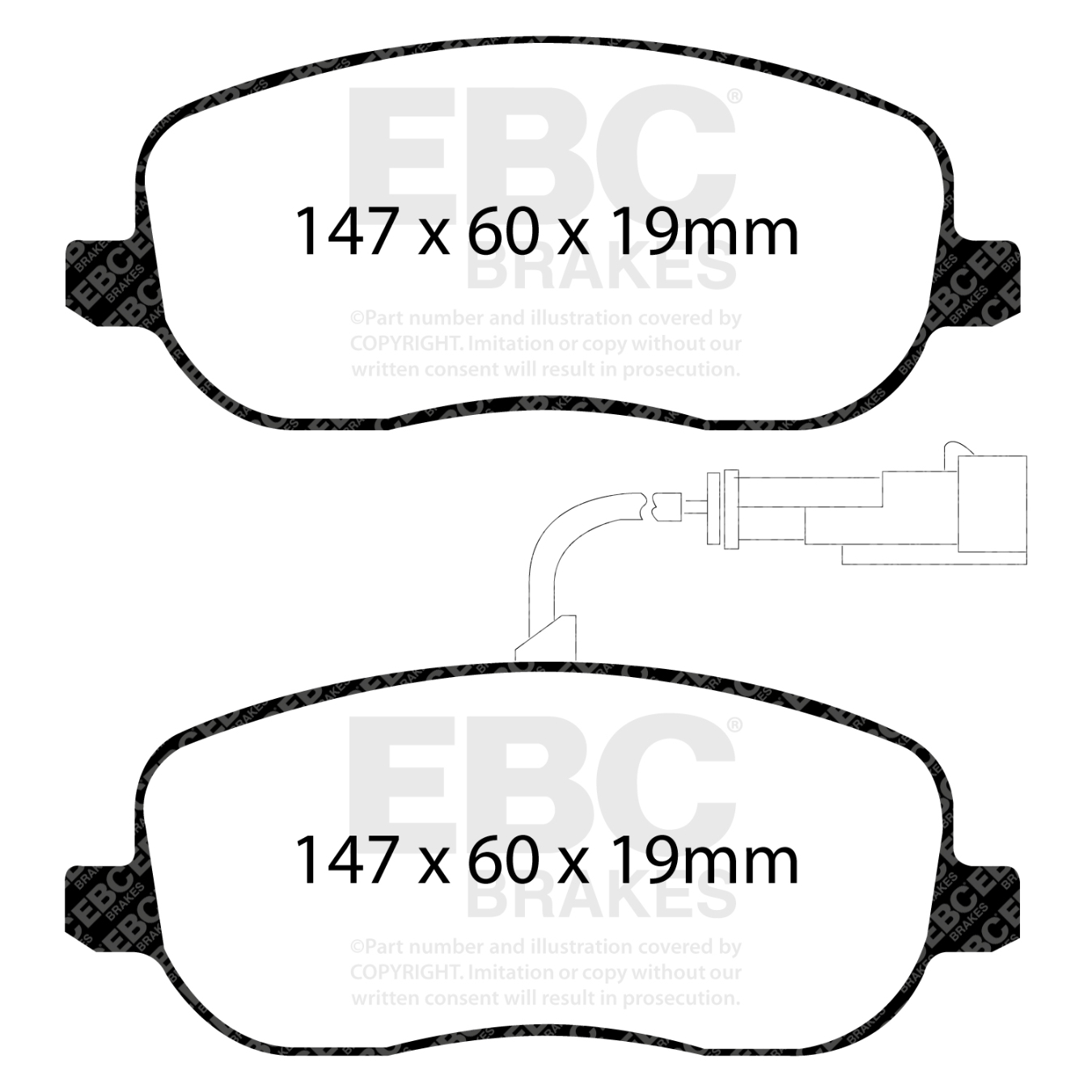 Plaquettes EBC Ultimax DP1906