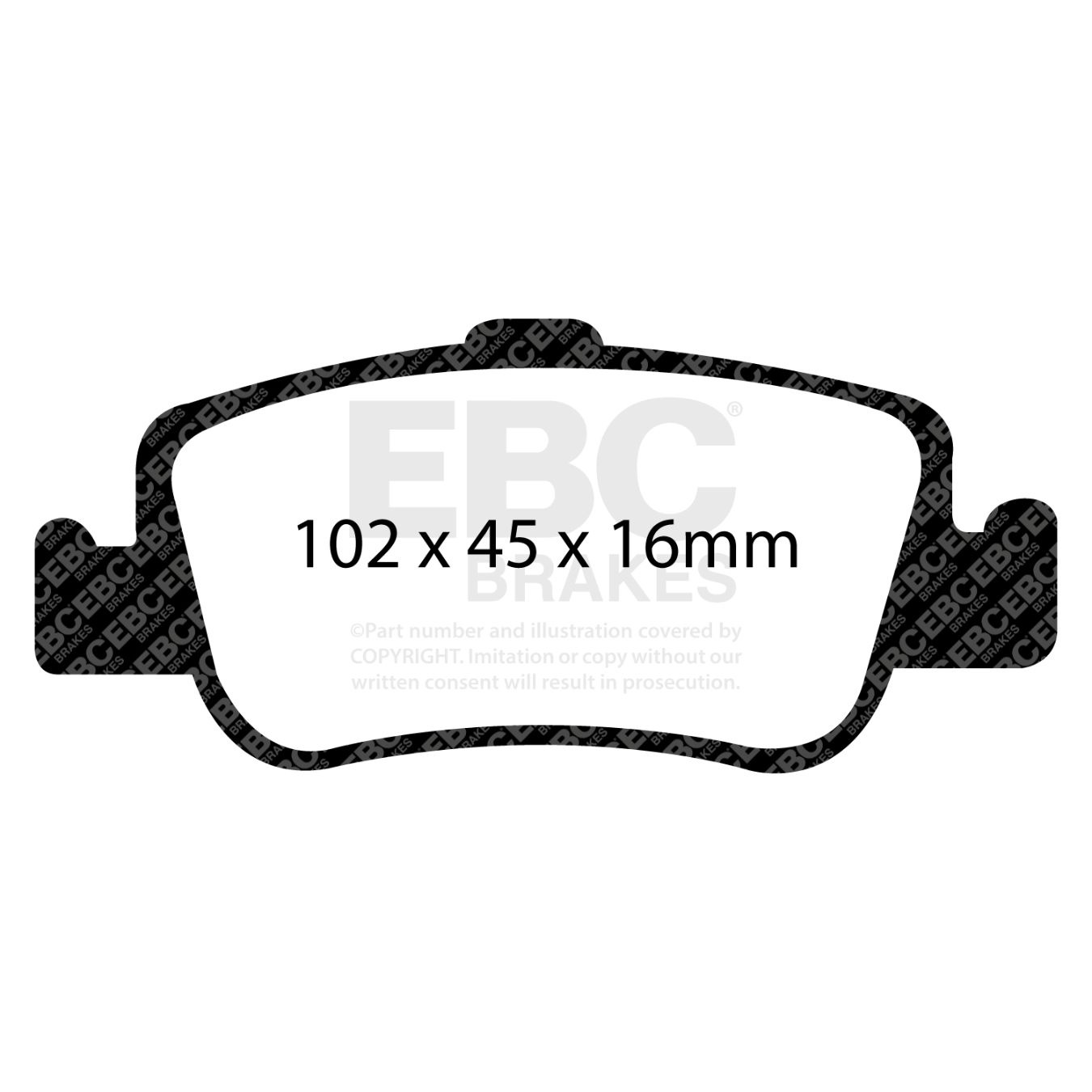 Plaquettes EBC Ultimax DP1949