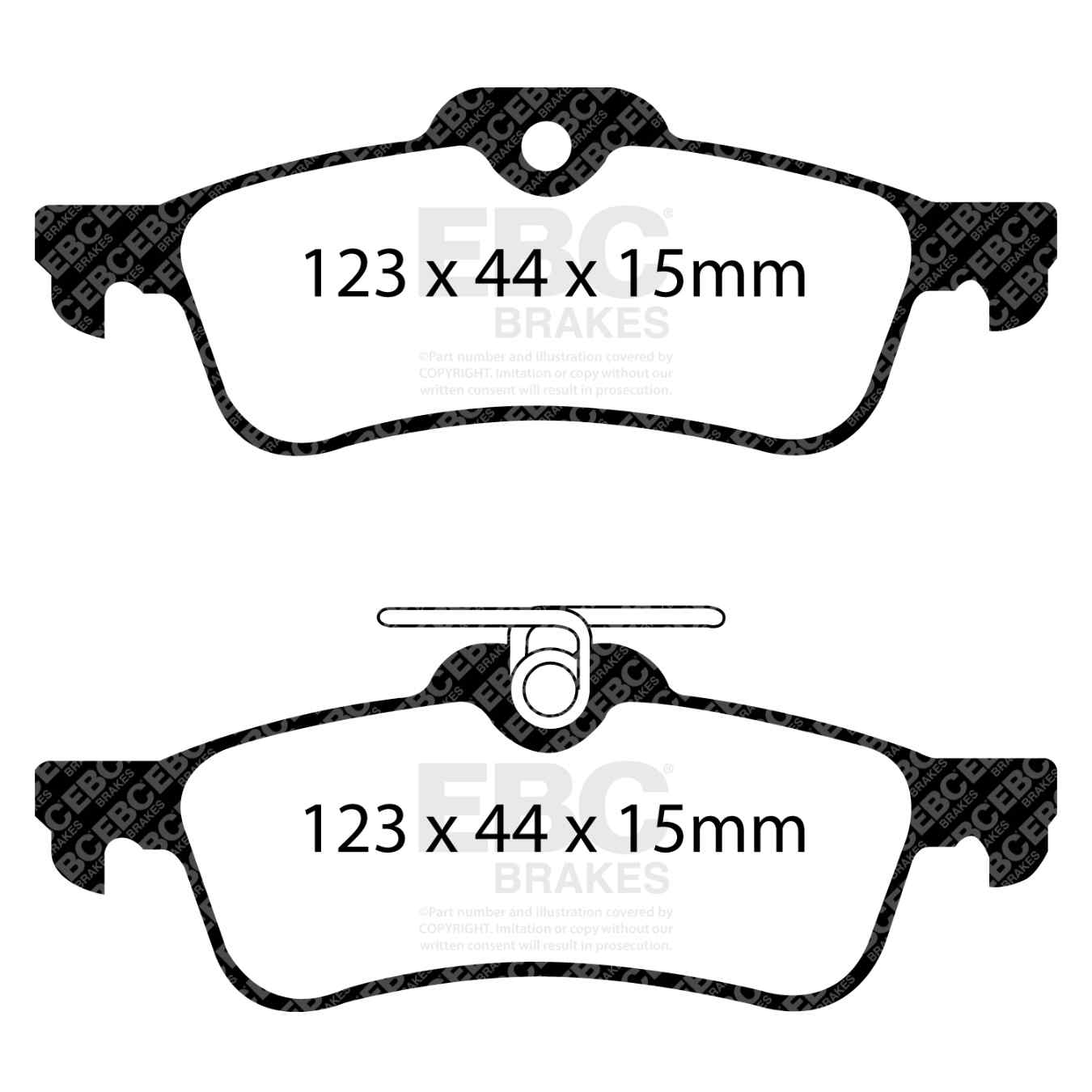 Plaquettes EBC Ultimax DP1973