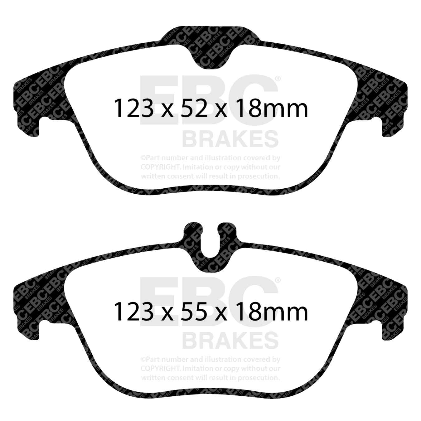 Plaquettes EBC Ultimax DP1990