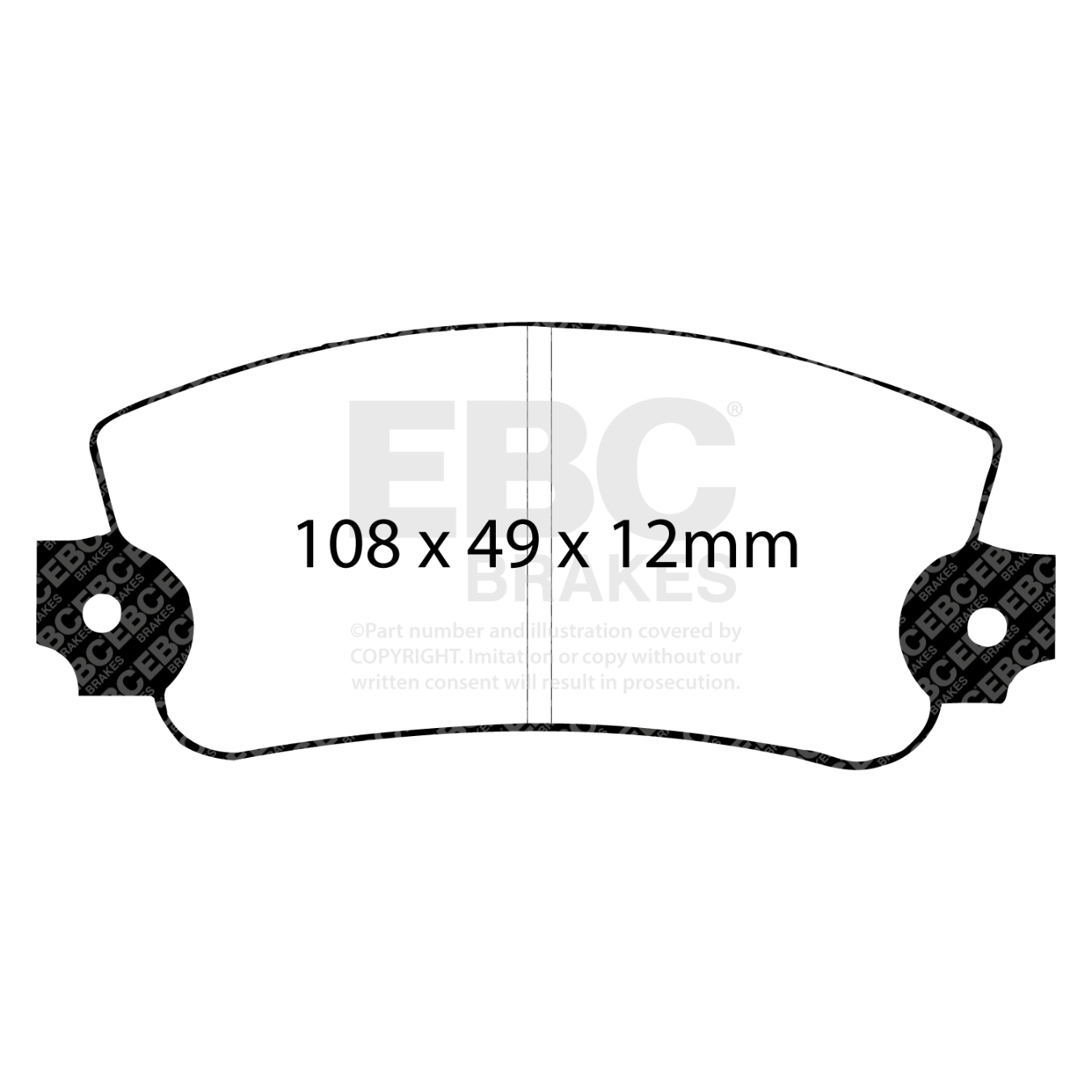Plaquettes EBC Ultimax DP231