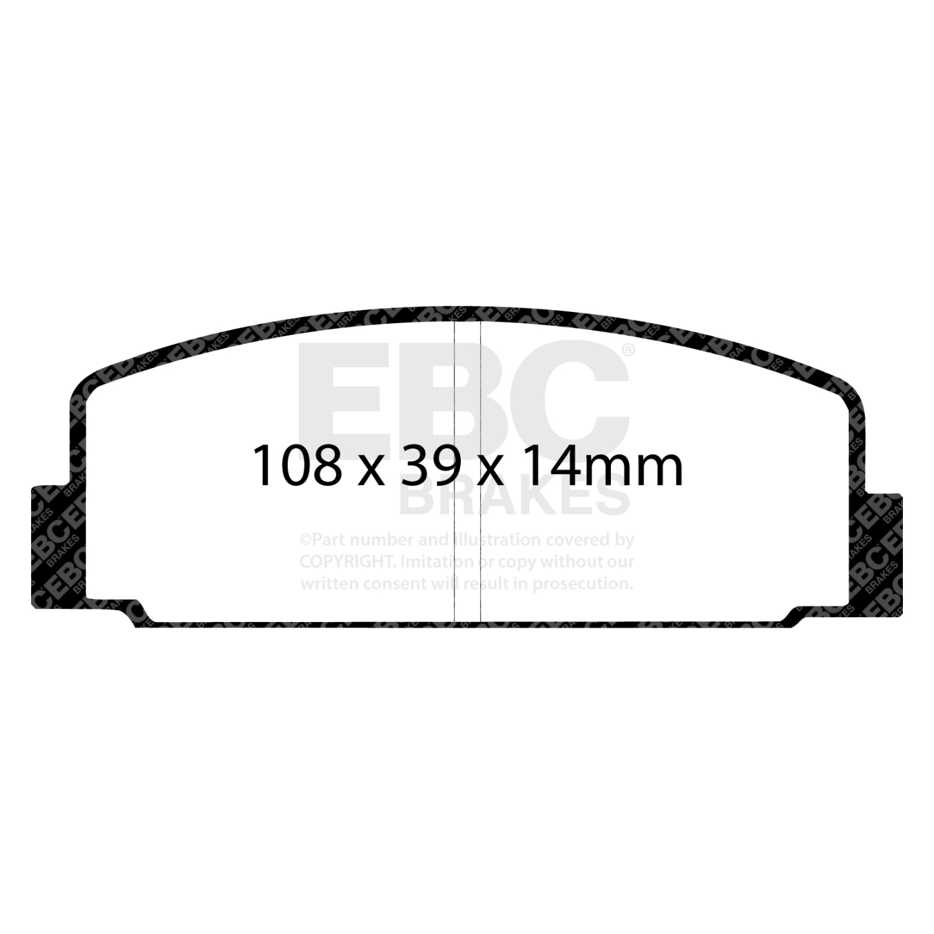 Plaquettes EBC Ultimax DP290