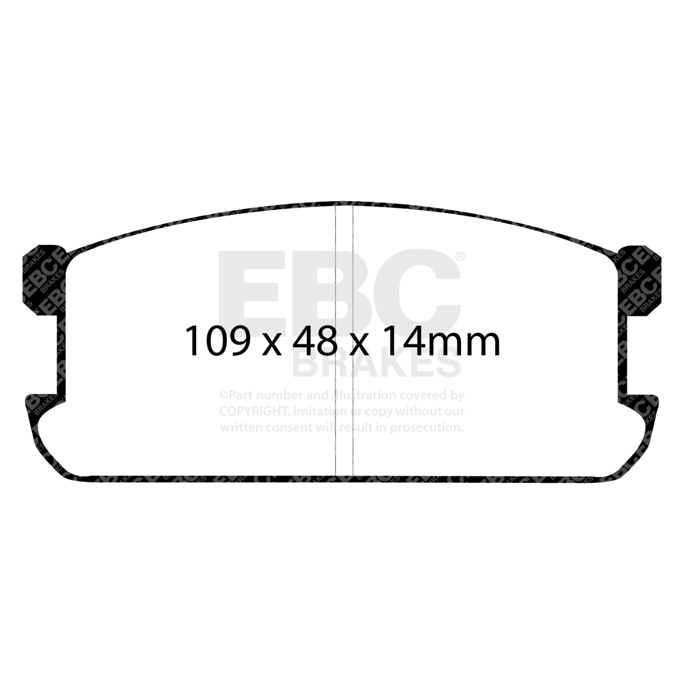 Plaquettes EBC Ultimax DP383