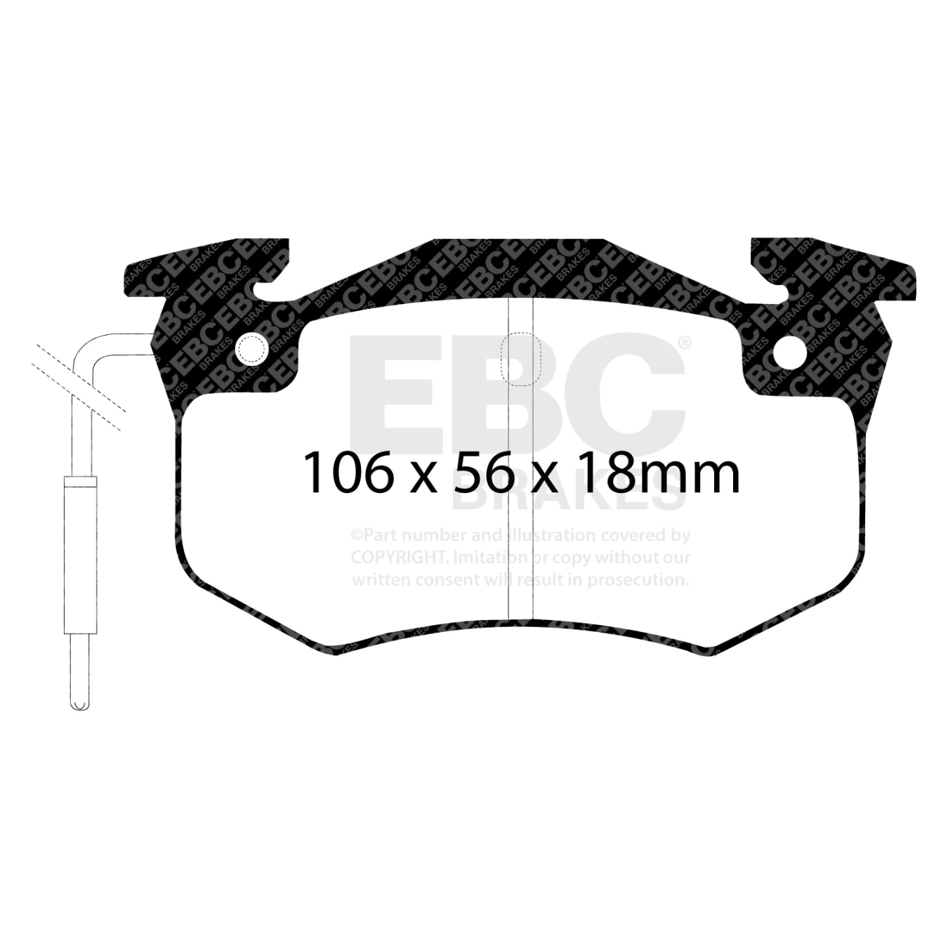 Plaquettes EBC Ultimax DP458